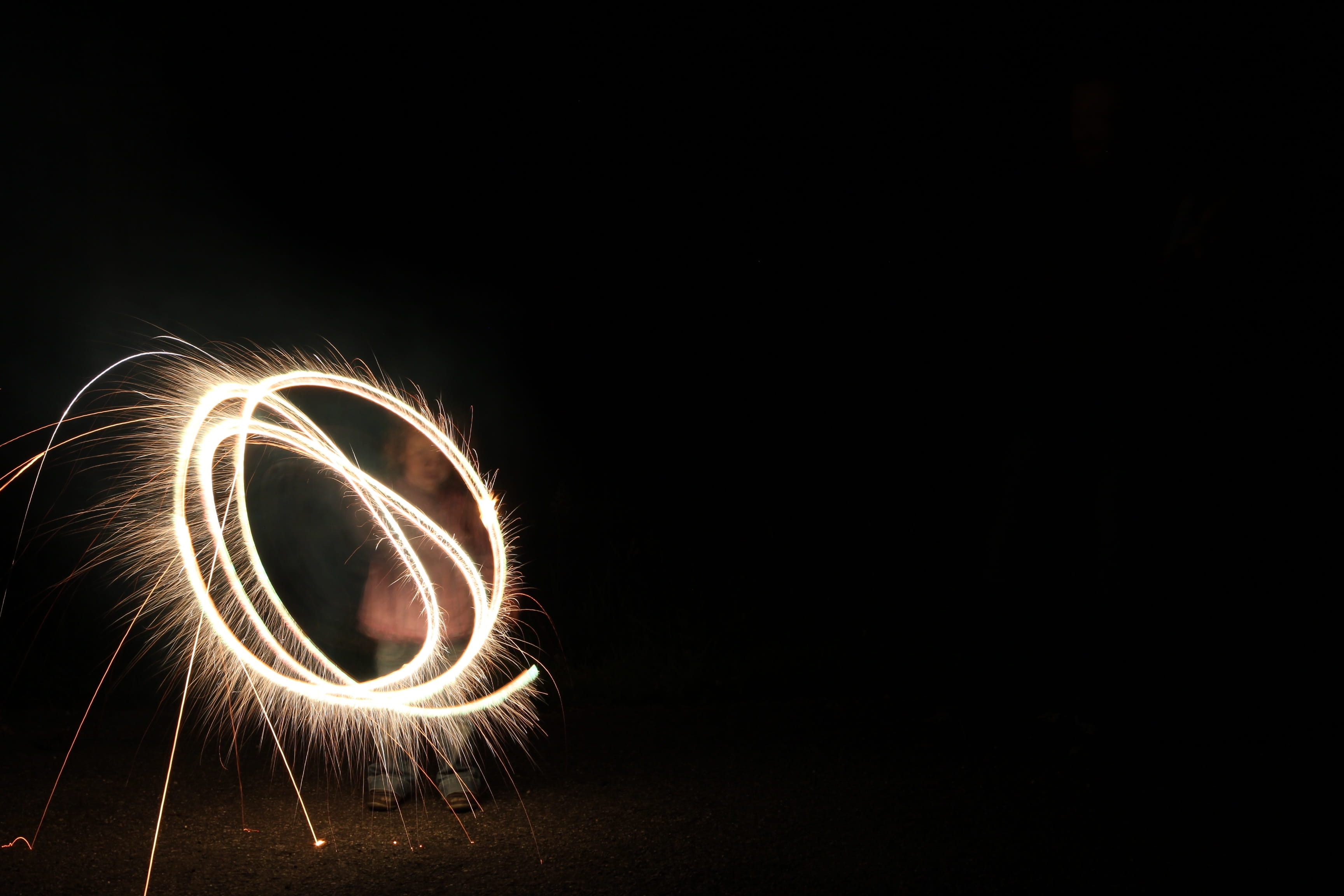 event, arts culture and entertainment, Match, fire circle, 2K, Bengali, burning, firework - man made object, motion, copy space, long exposure, sparkler, HD Wallpaper