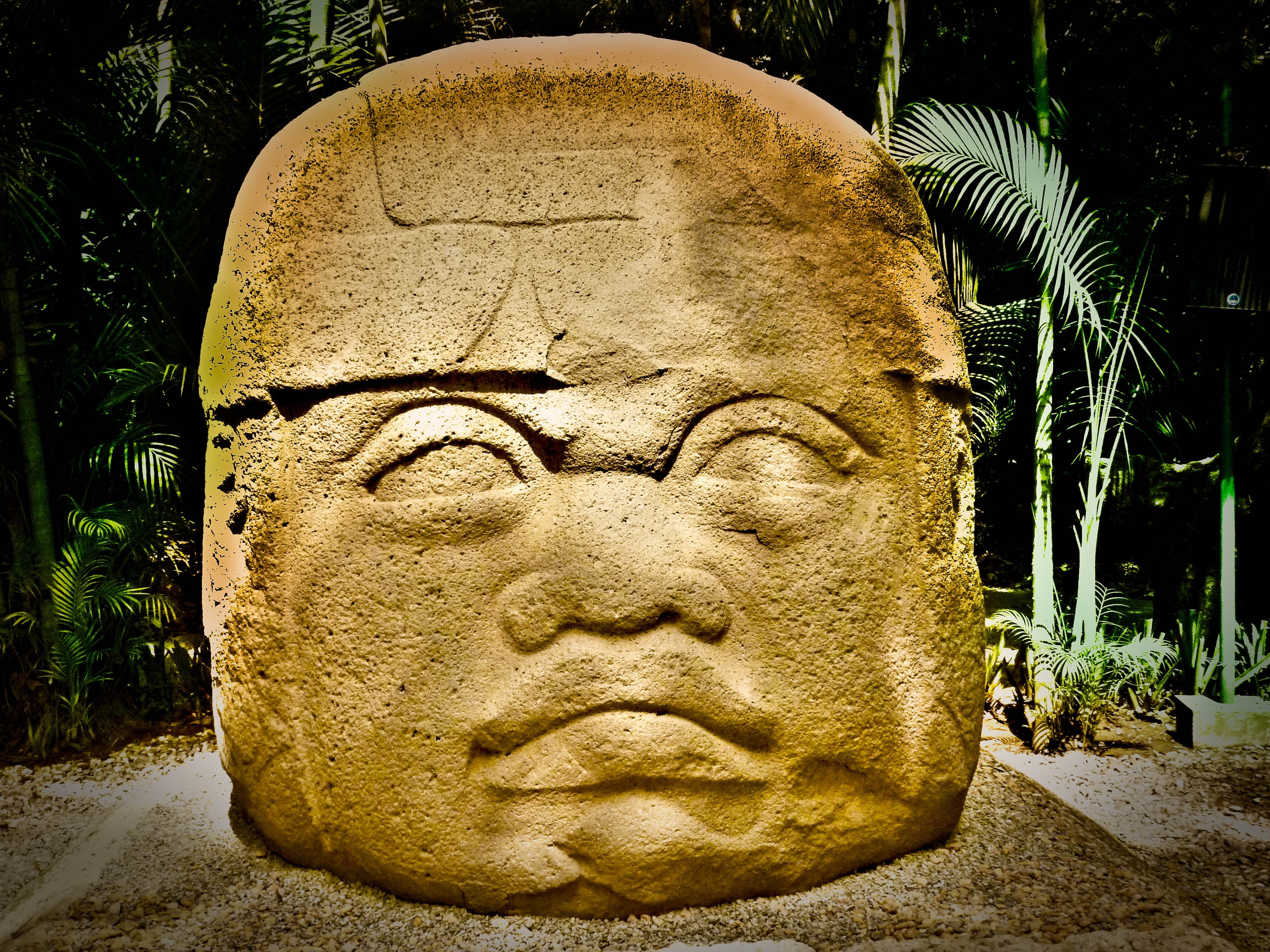 Archeology, Olmec, Tabasco, craft, Sale, statue, mesoamérica, head, human Face, male likeness, close-up, focus on foreground, no people, representation, HD Wallpaper