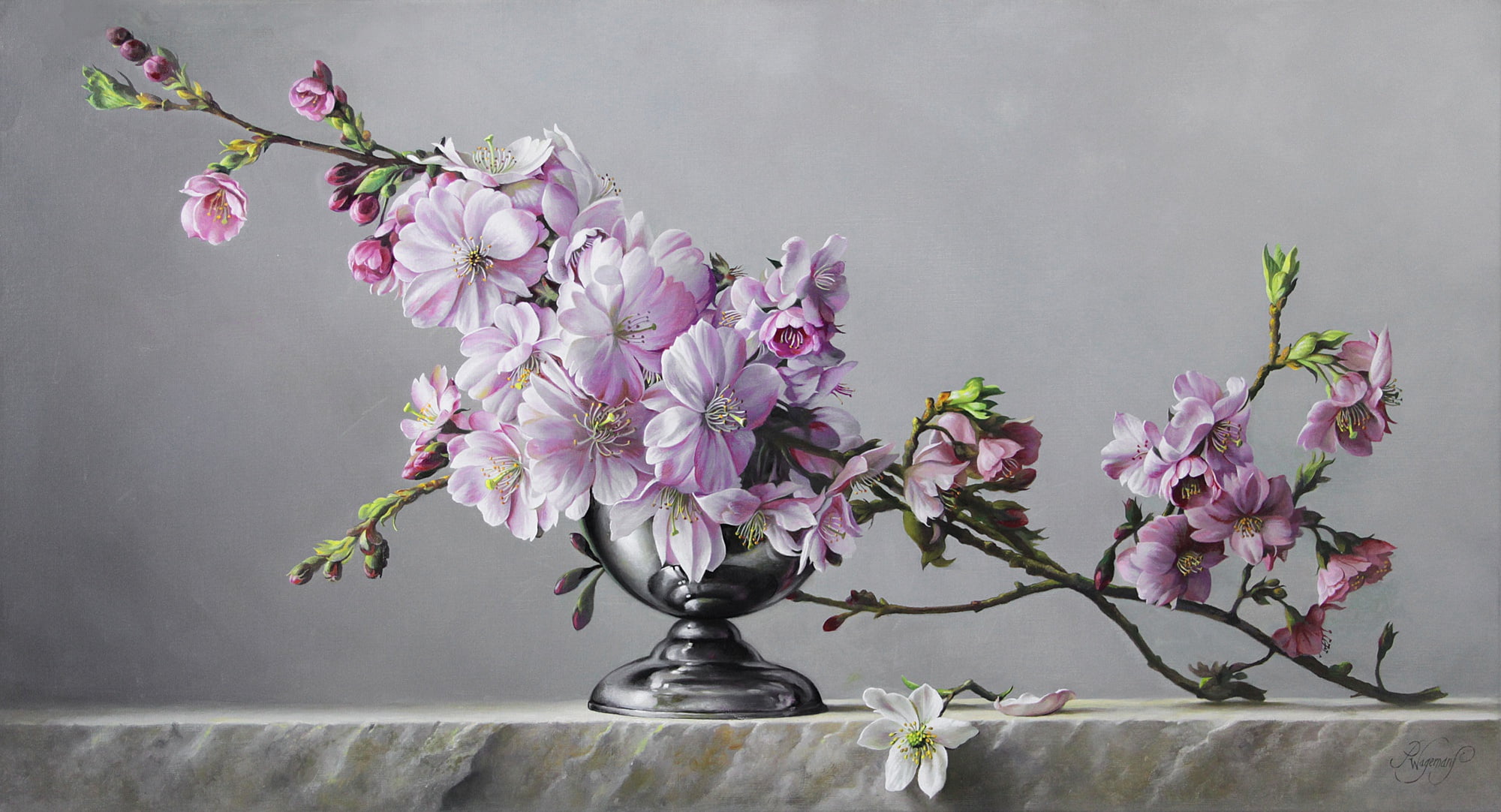 1080P, Pieter Wagemans, art, composition, bouquet, HD Wallpaper