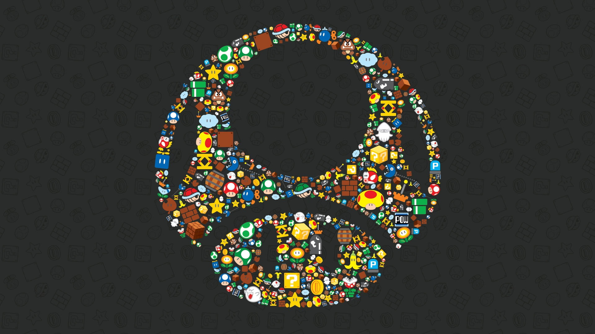 Black, glass, yellow, 1080P, green, brow, Nintendo, Pictures, stained, Game, Background, HD Wallpaper