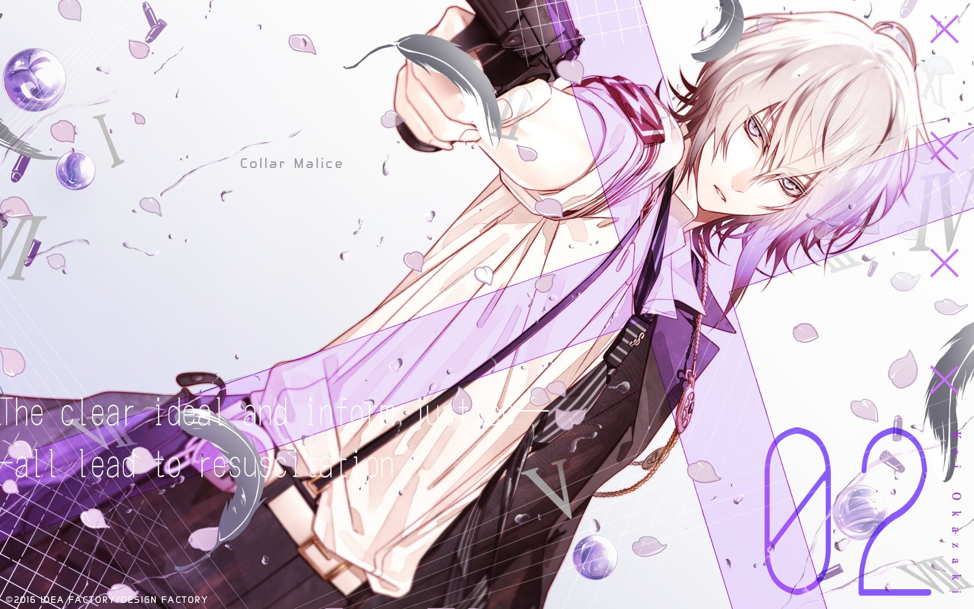 Collar x Malice, 1080P, Video Game, Kei Okazaki, HD Wallpaper
