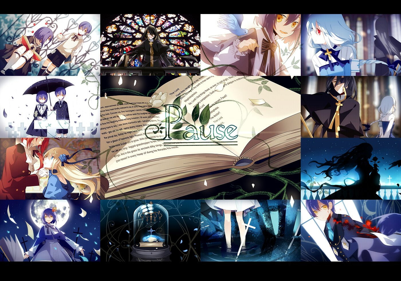 Anime, +Pause+, Dhiea Seville, 720P, Mo Seville, HD Wallpaper