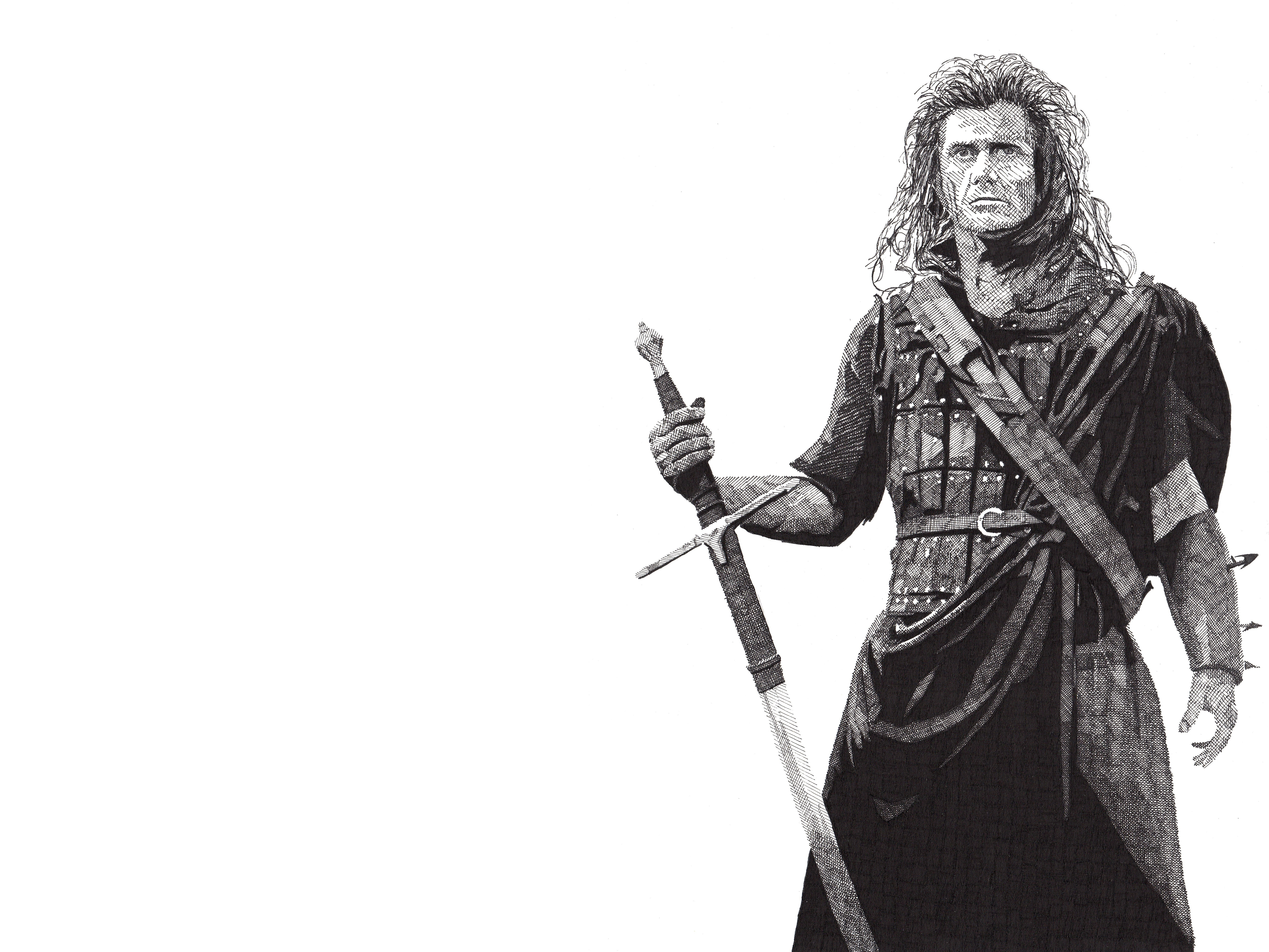 representation, art and craft, nature, arts culture and entertainment, the past, sword, three quarter length, male likeness, government, braveheart, warrior - person, HD Wallpaper