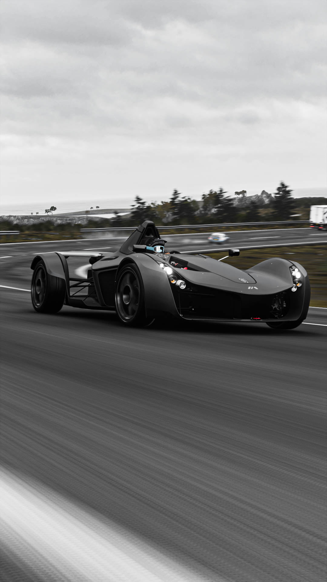 Forza Horizon 4, 720P, car, Forza Horizon, BAC Mono, Phone HD Wallpaper