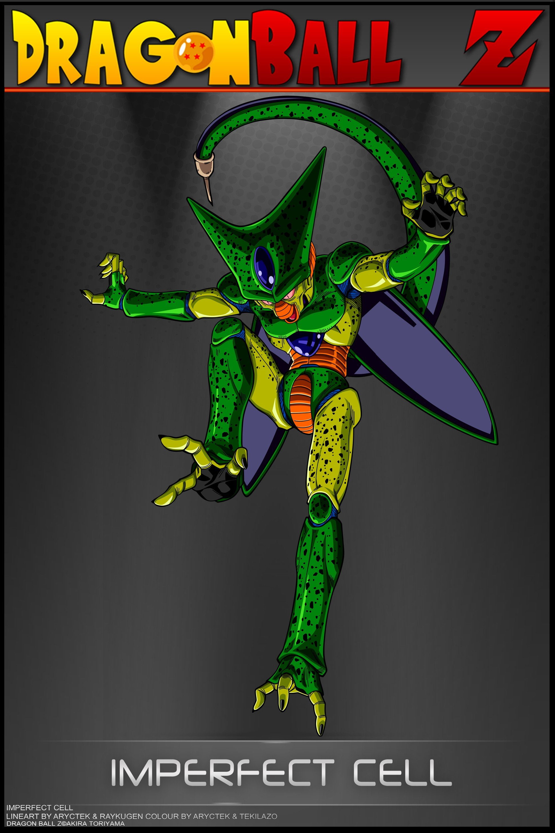 imperfect, dragon, cell, 2K, ball, Phone HD Wallpaper