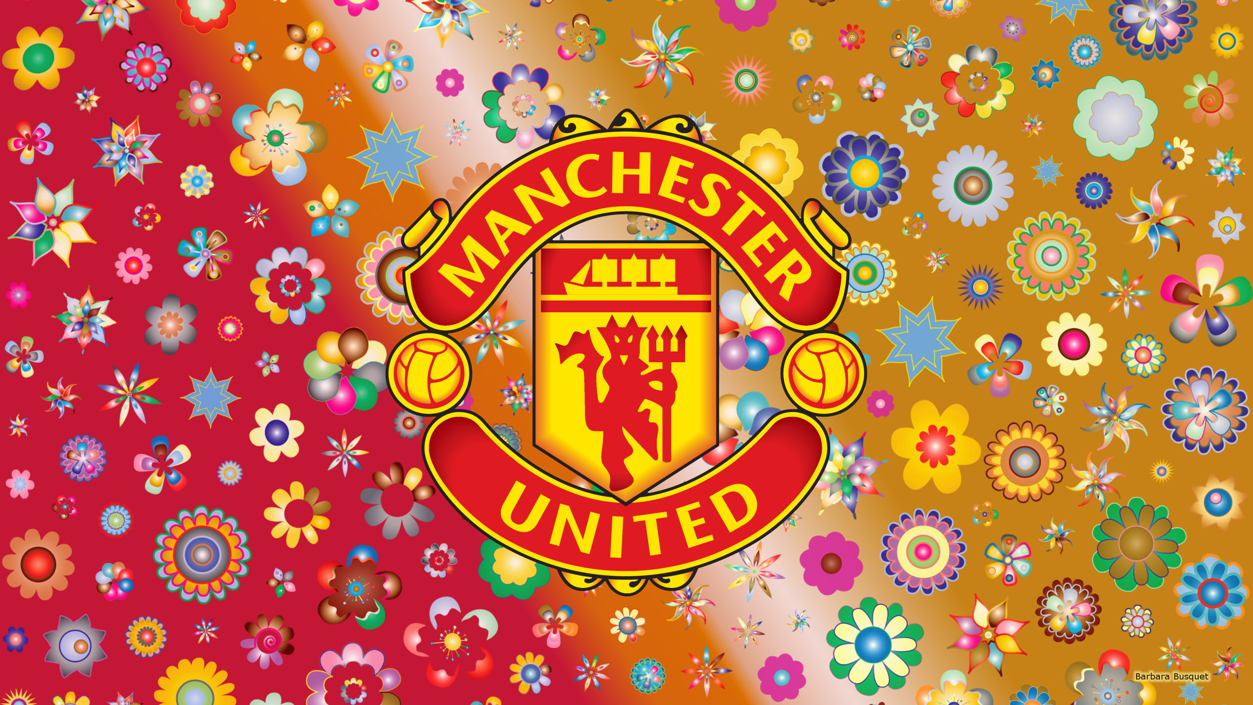 Manchester United F.C., 2K, Emblem, Soccer, Logo, HD Wallpaper