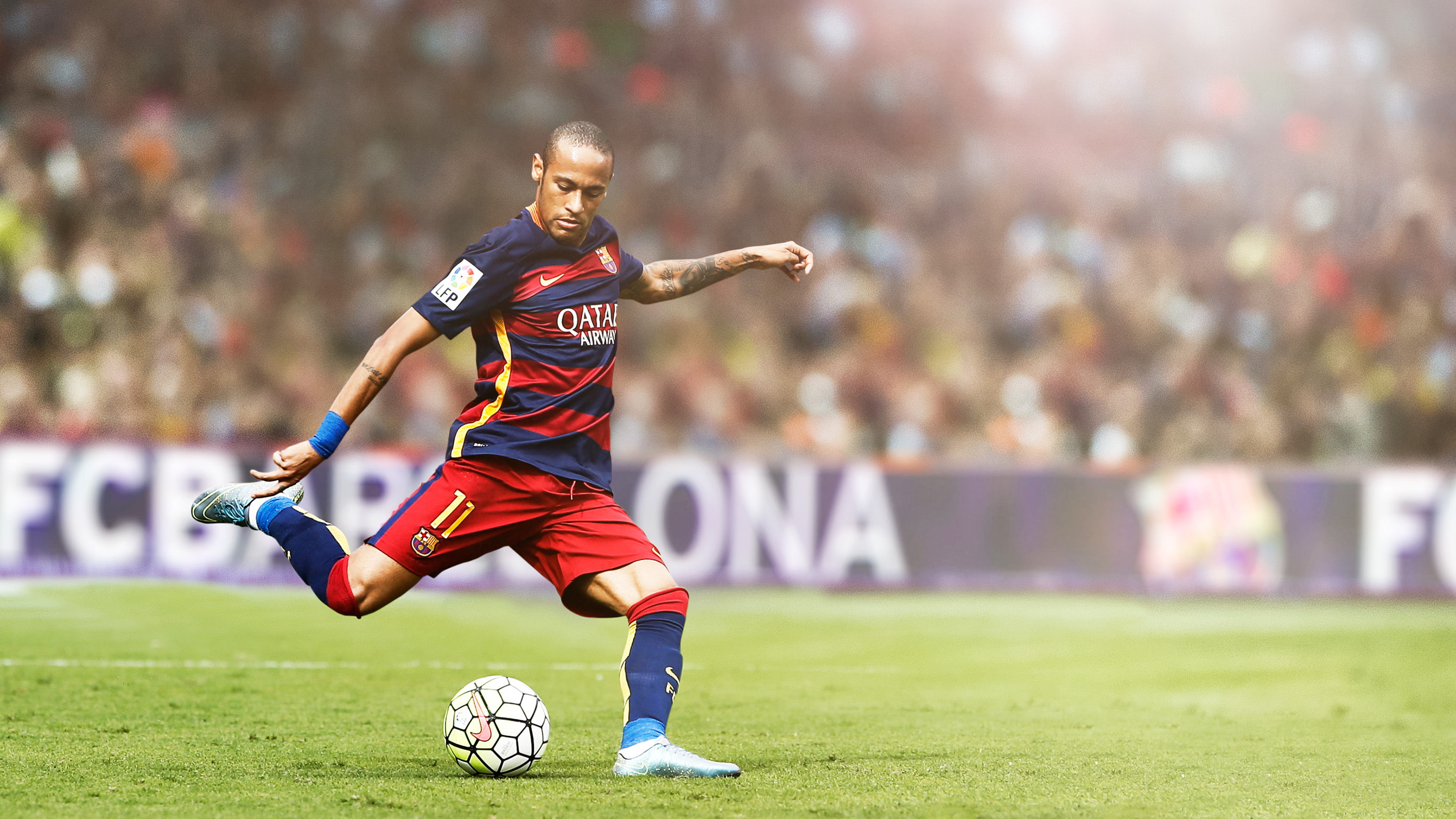 FC Barcelona, 2K, Neymar, HD Wallpaper