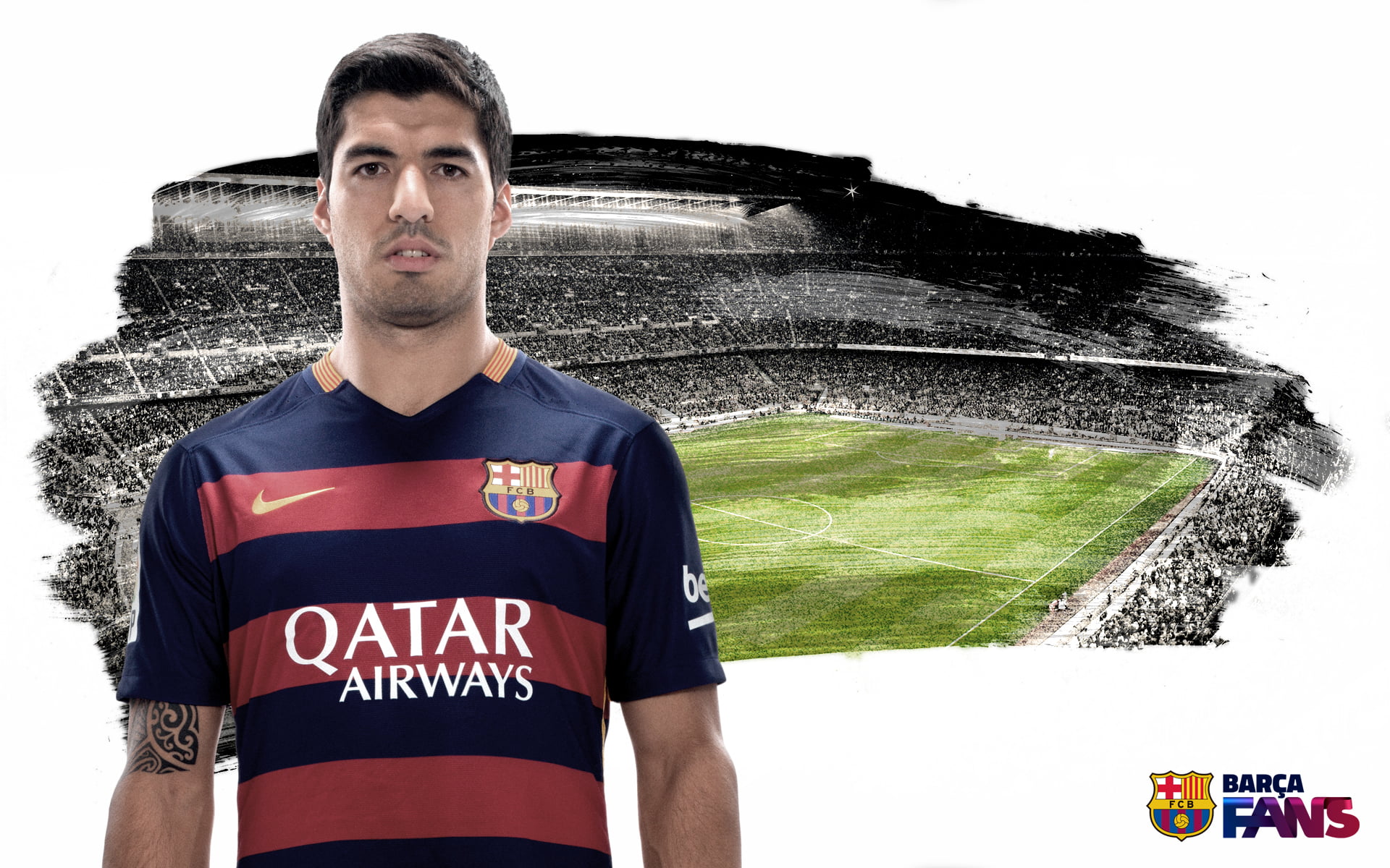 soccer, young men, uniform, looking at camera, real people, sports, occupation, outdoors, one person, adult, 1080P, fcb, standing, men, nature, young adult, HD Wallpaper