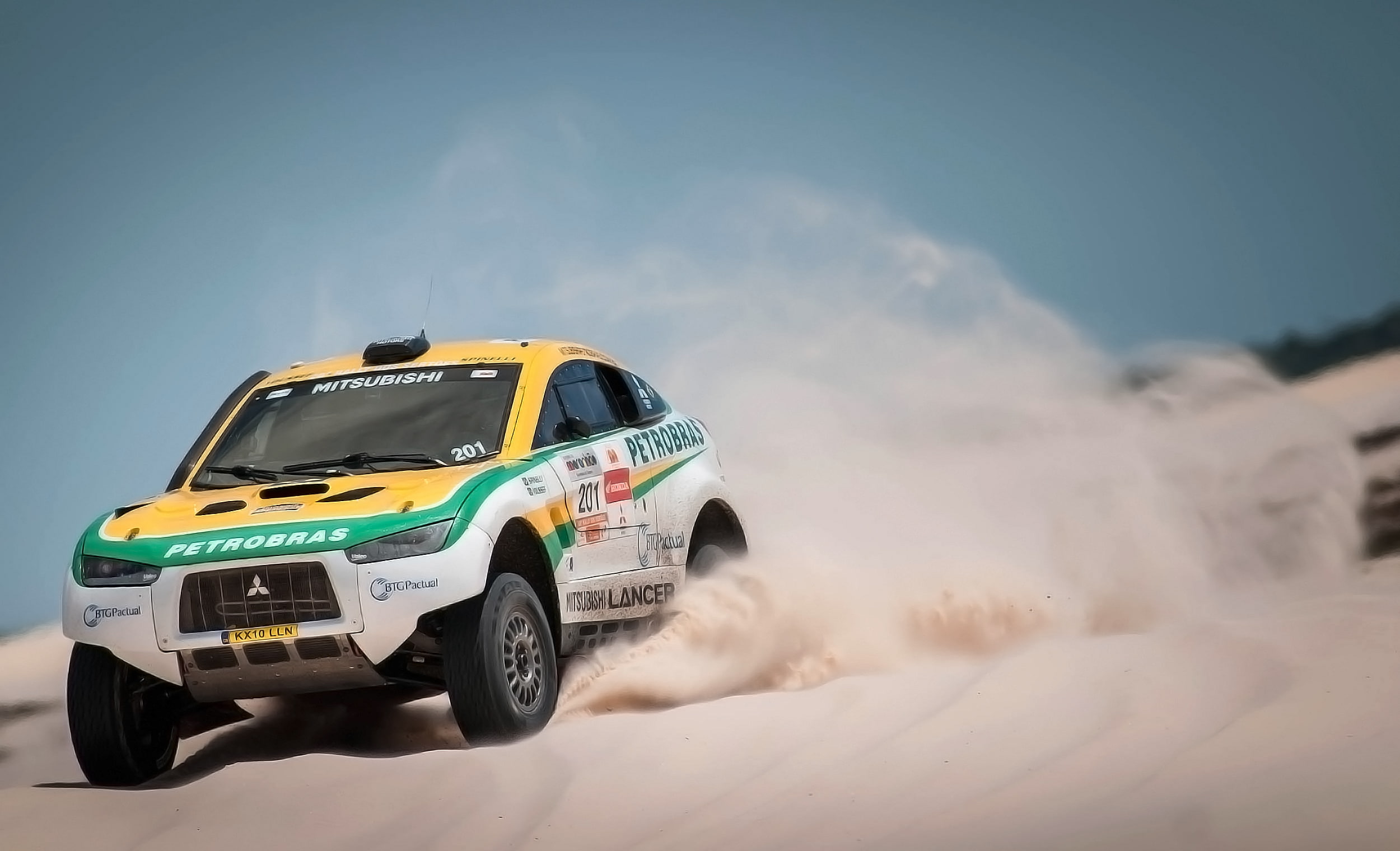 1080P, Mitsubishi, Race, Dakar, Auto, Desert, SUV, The front, Sport, Sand, Machine, Rally, HD Wallpaper