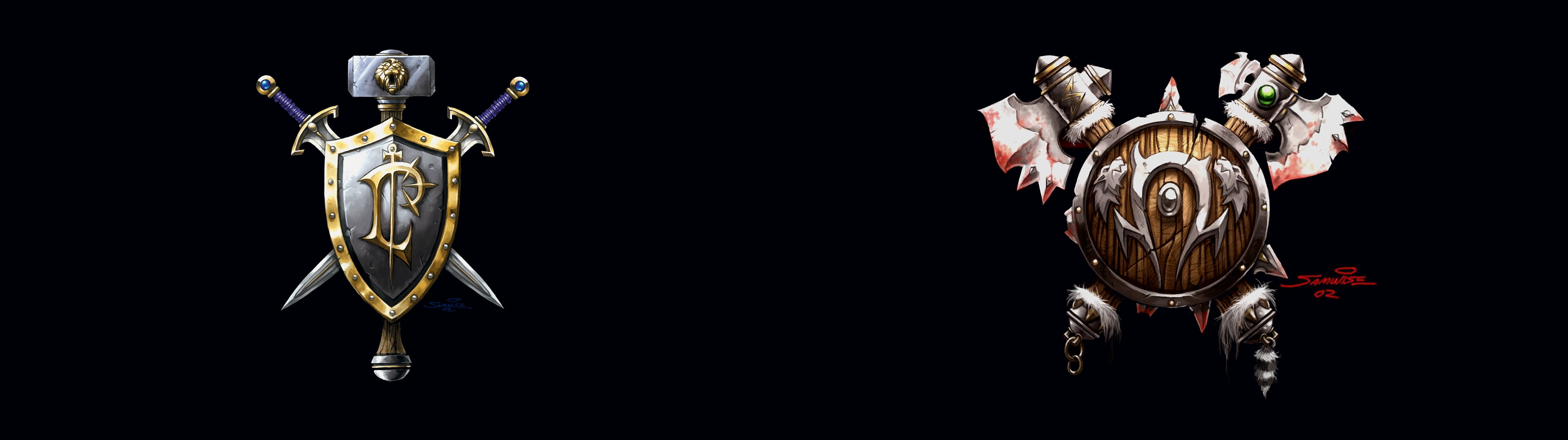 award, success, achievement, PC gaming, trophy, ornate, brown, world of warcaft, black background, cut out, indoors, studio shot, Blizzard Entertainment, HD Wallpaper