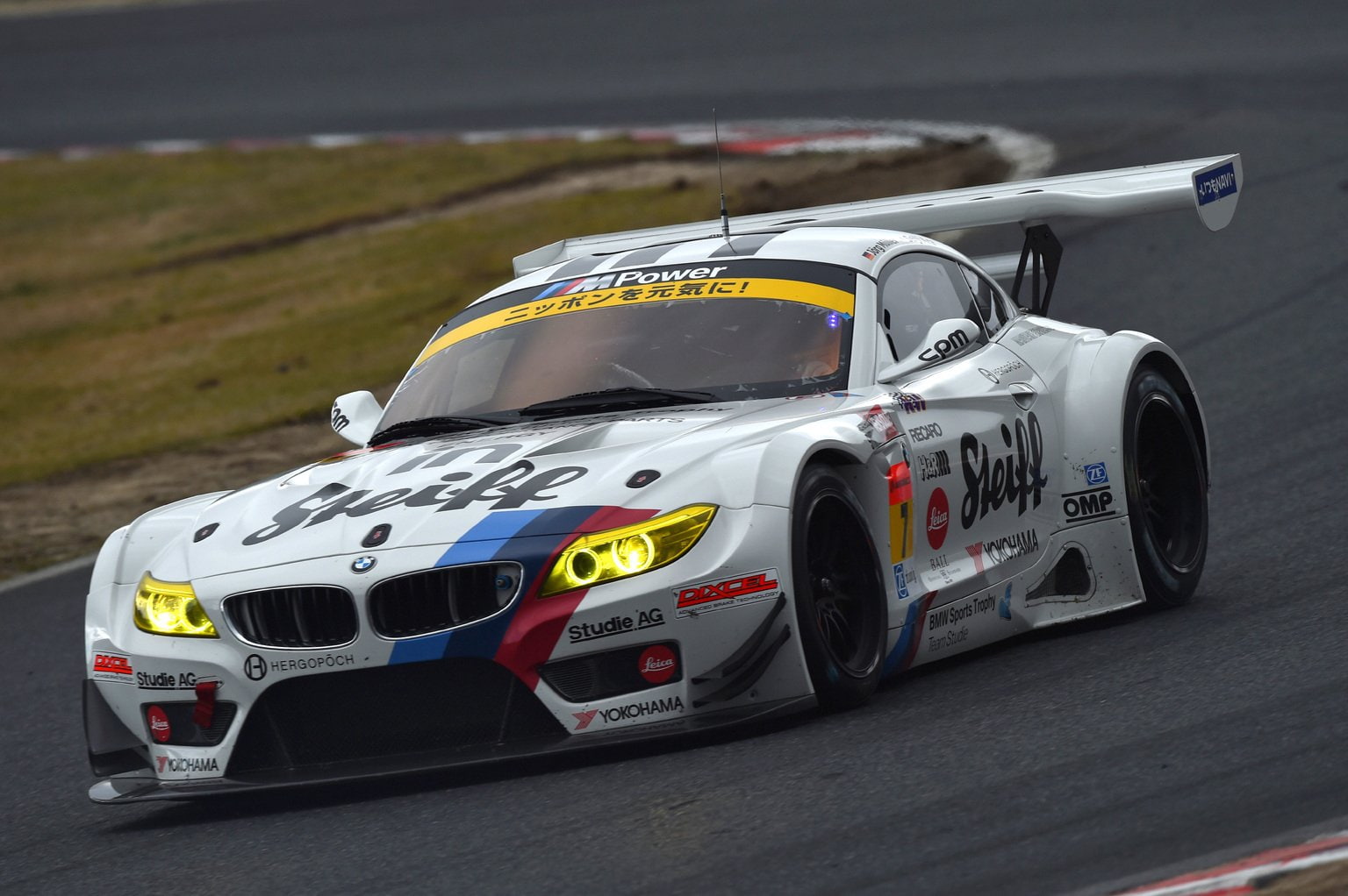 gt3, supergt, 2014, trophy, team, season, studie, japan, okayama, opener, bmw, sports, 720P, HD Wallpaper