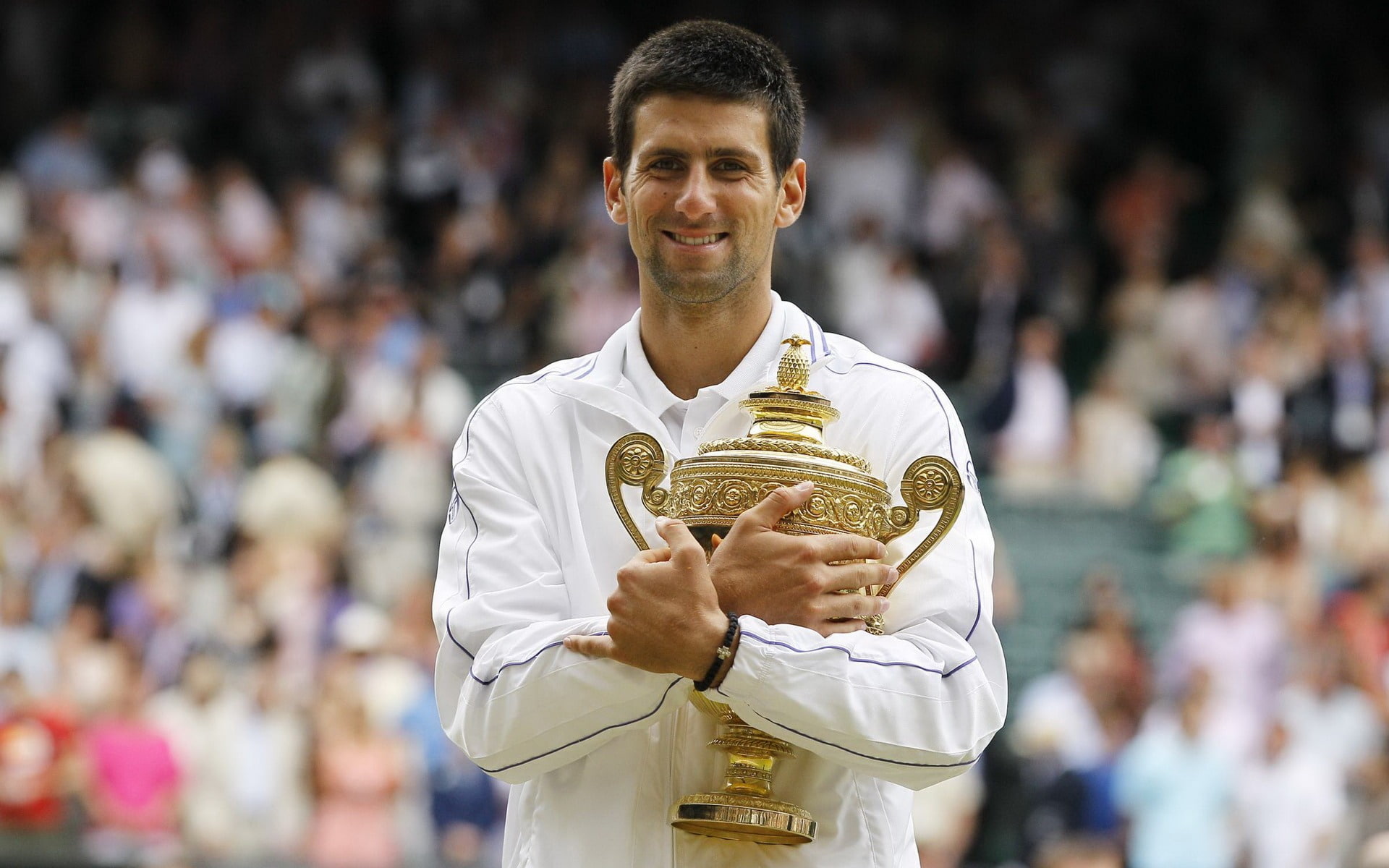 competition, open, singles, sport, stadium, australian, achievement, one person, happiness, djokovic, award, looking at camera, emotion, pride, mens, smiling, HD Wallpaper