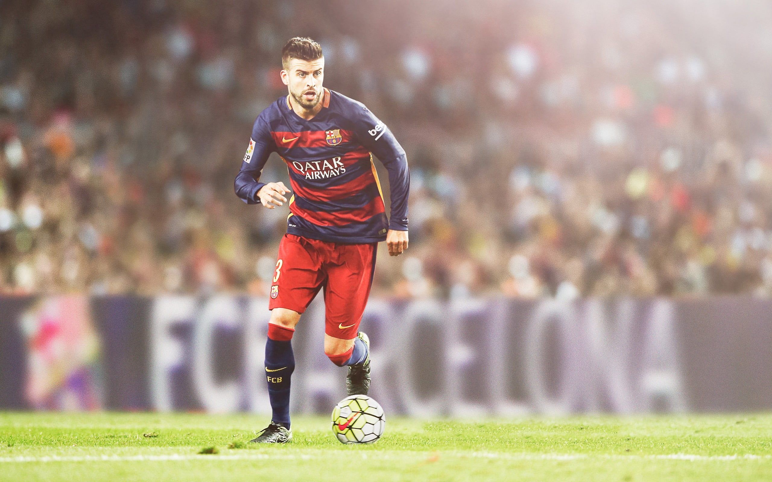 pique, 2K, grass, boys, males, outdoors, american football - sport, clothing, poster, focus on foreground, sports clothing, gerard, athlete, sportsman, HD Wallpaper