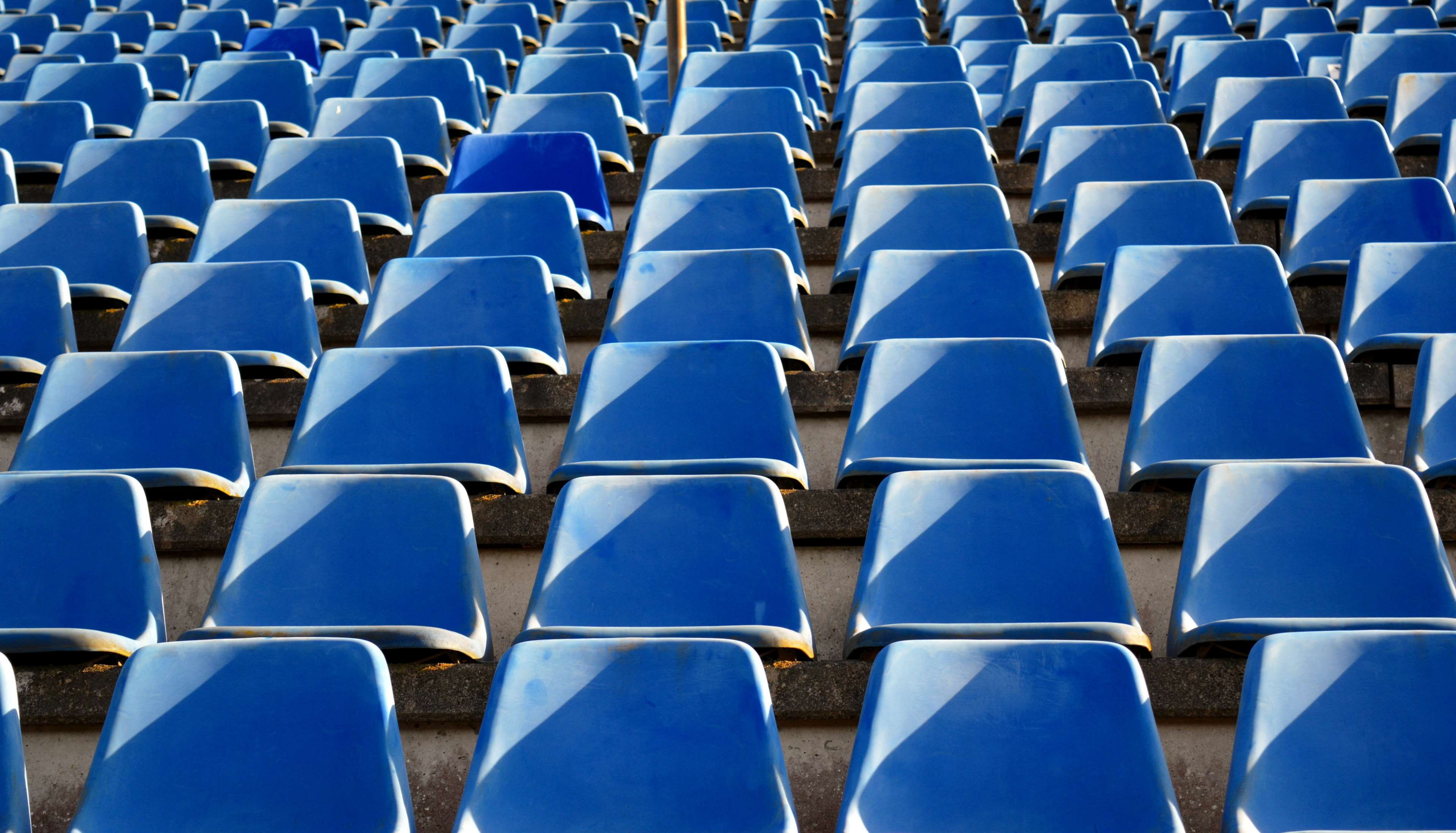 arrangement, full frame, side by side, repetition, event, auto, grandstand, race, absence, in a row, eifel, viewers, car racing, 4K, stadium, motorsport, HD Wallpaper