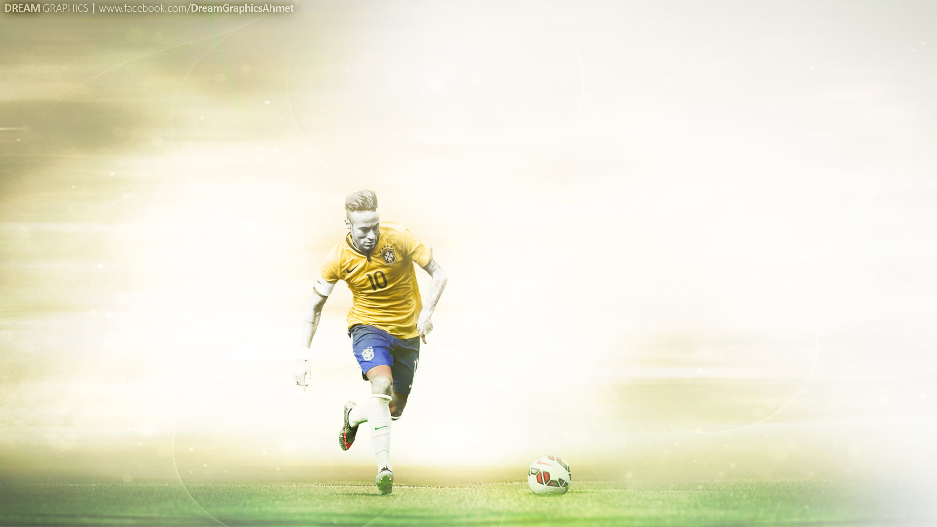 Brazil National Football Team, Soccer, 1080P, Neymar, HD Wallpaper