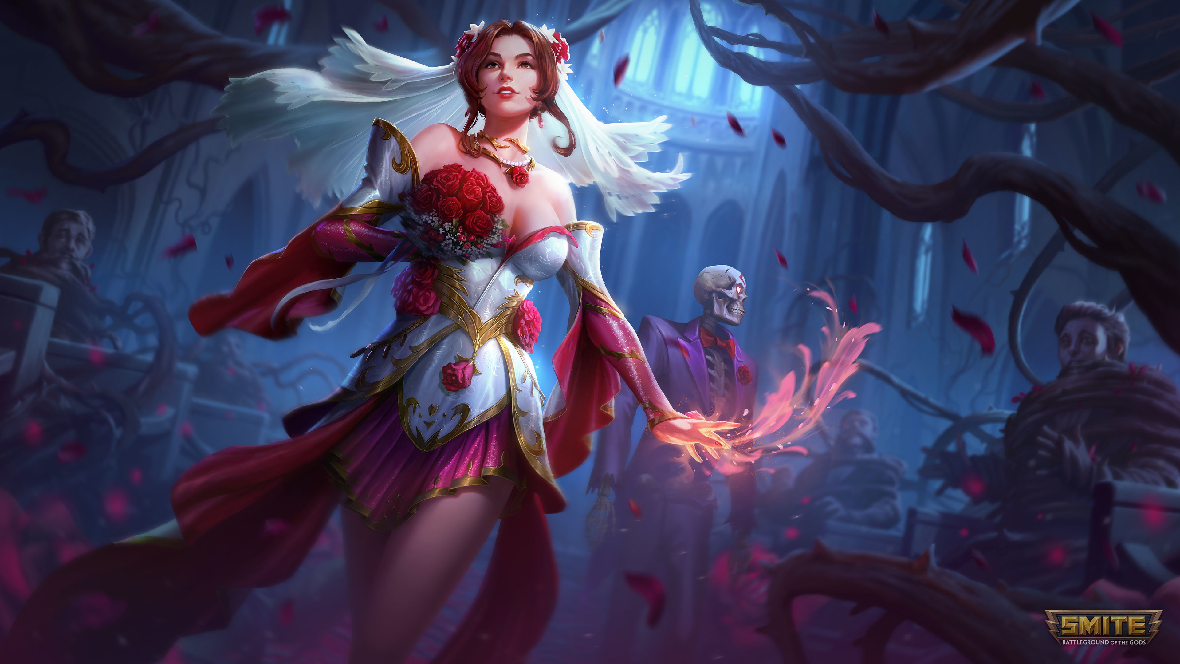 Smite, Persephone (Smite), Video Game, 4K, HD Wallpaper