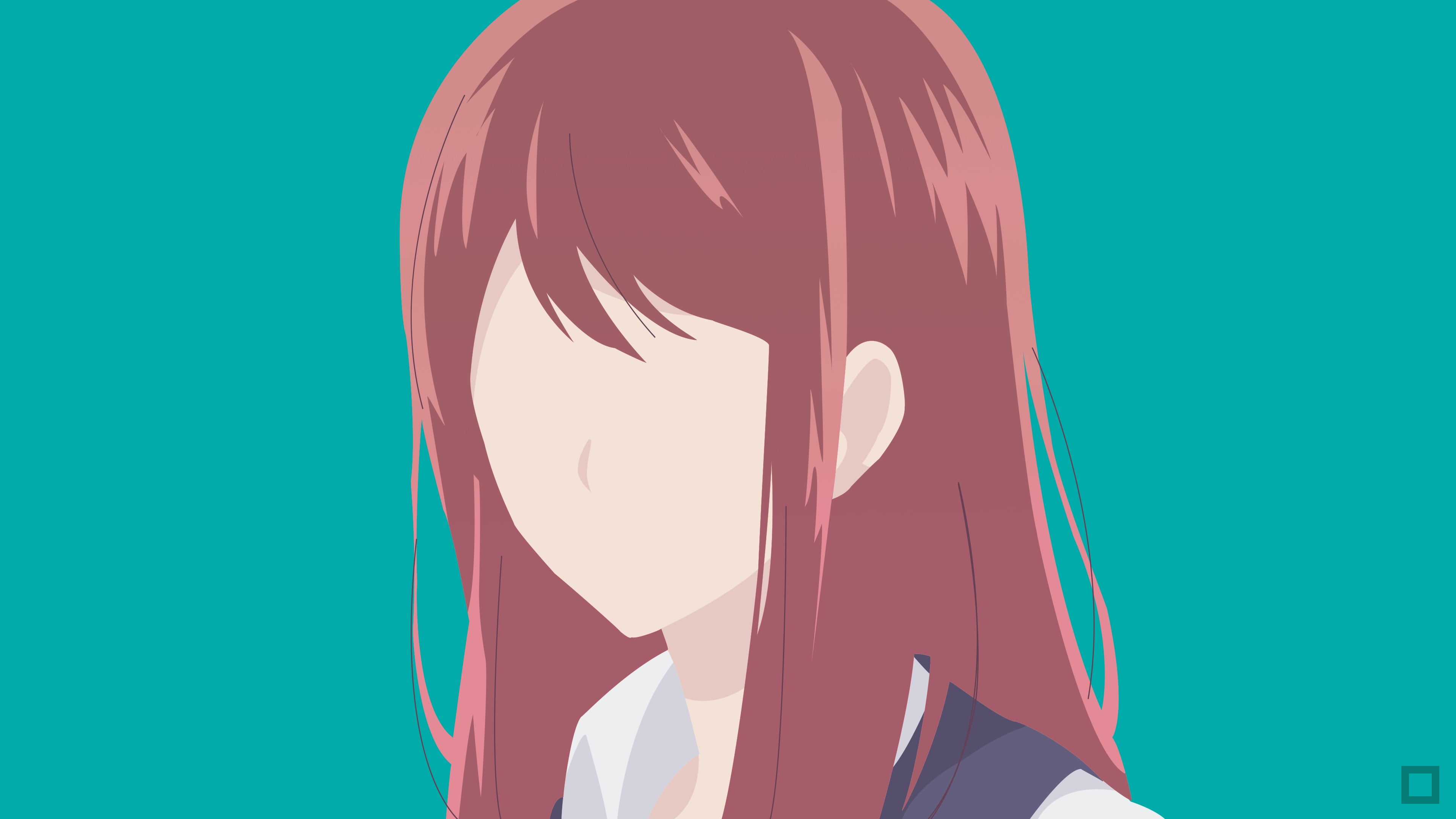 Ebato Sanae, side view, Kuzu no Honkai, clothing, standing, shape, real people, close-up, headshot, obscured face, human face, unrecognizable person, communication, HD Wallpaper