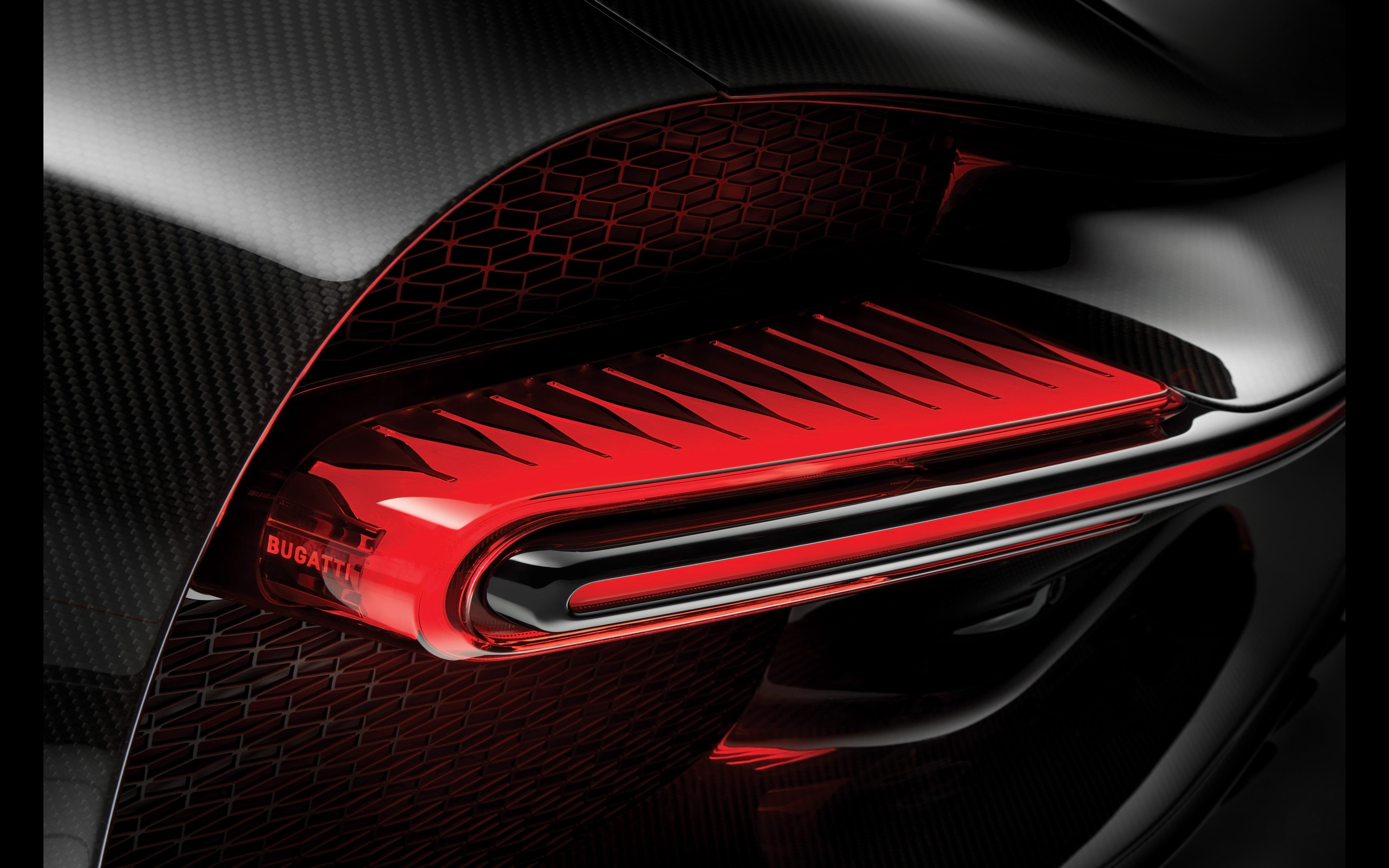 close-up, mode of transportation, chiron, no people, modern, 4K, supercar, sports car, red, car, black color, design, motor vehicle, vehicle seat, land vehicle, HD Wallpaper