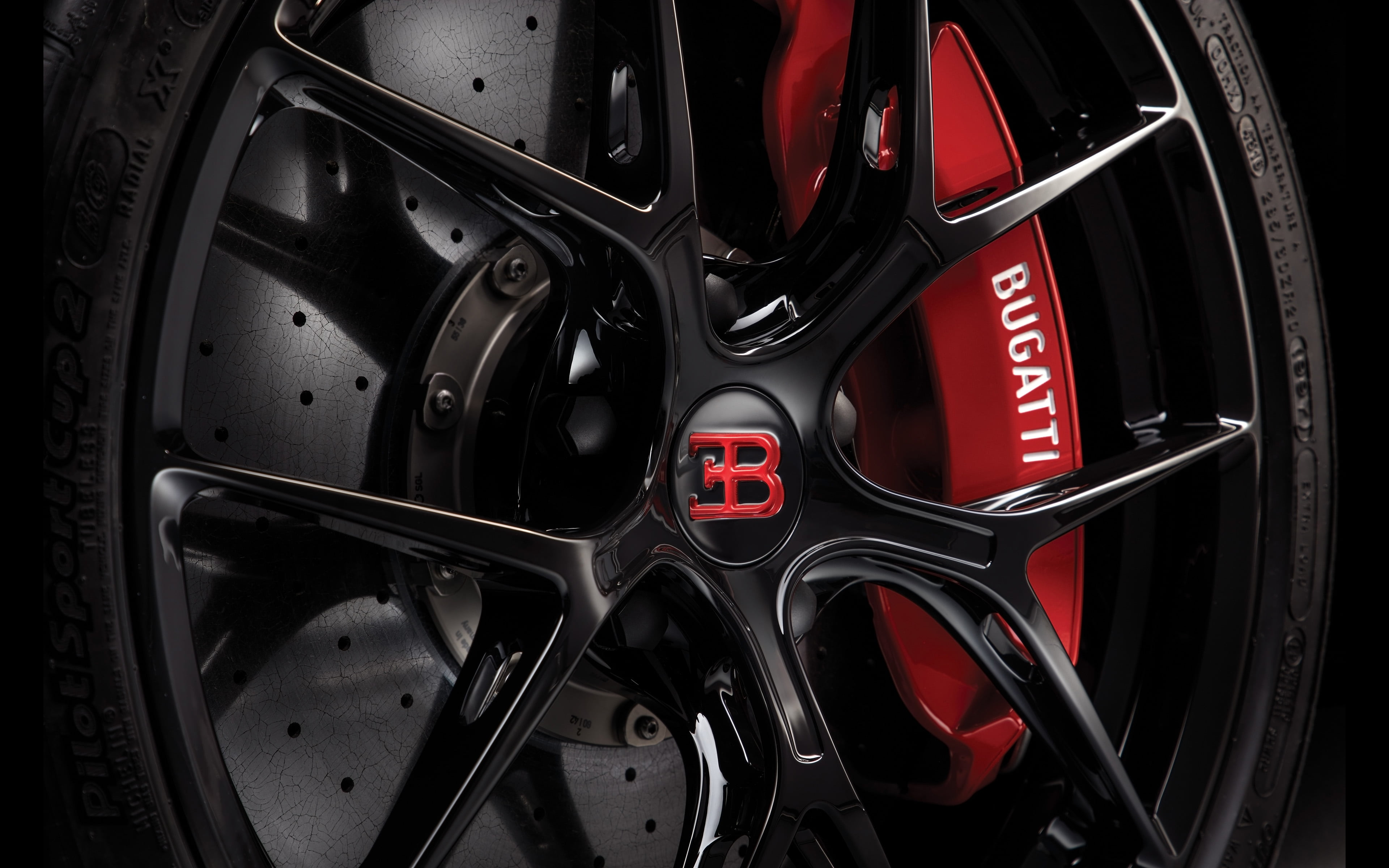 vehicle part, 4K, technology, control panel, steering wheel, 2019, indoors, red, car interior, chiron, metal, sport, dashboard, wheel, mode of transportation, HD Wallpaper
