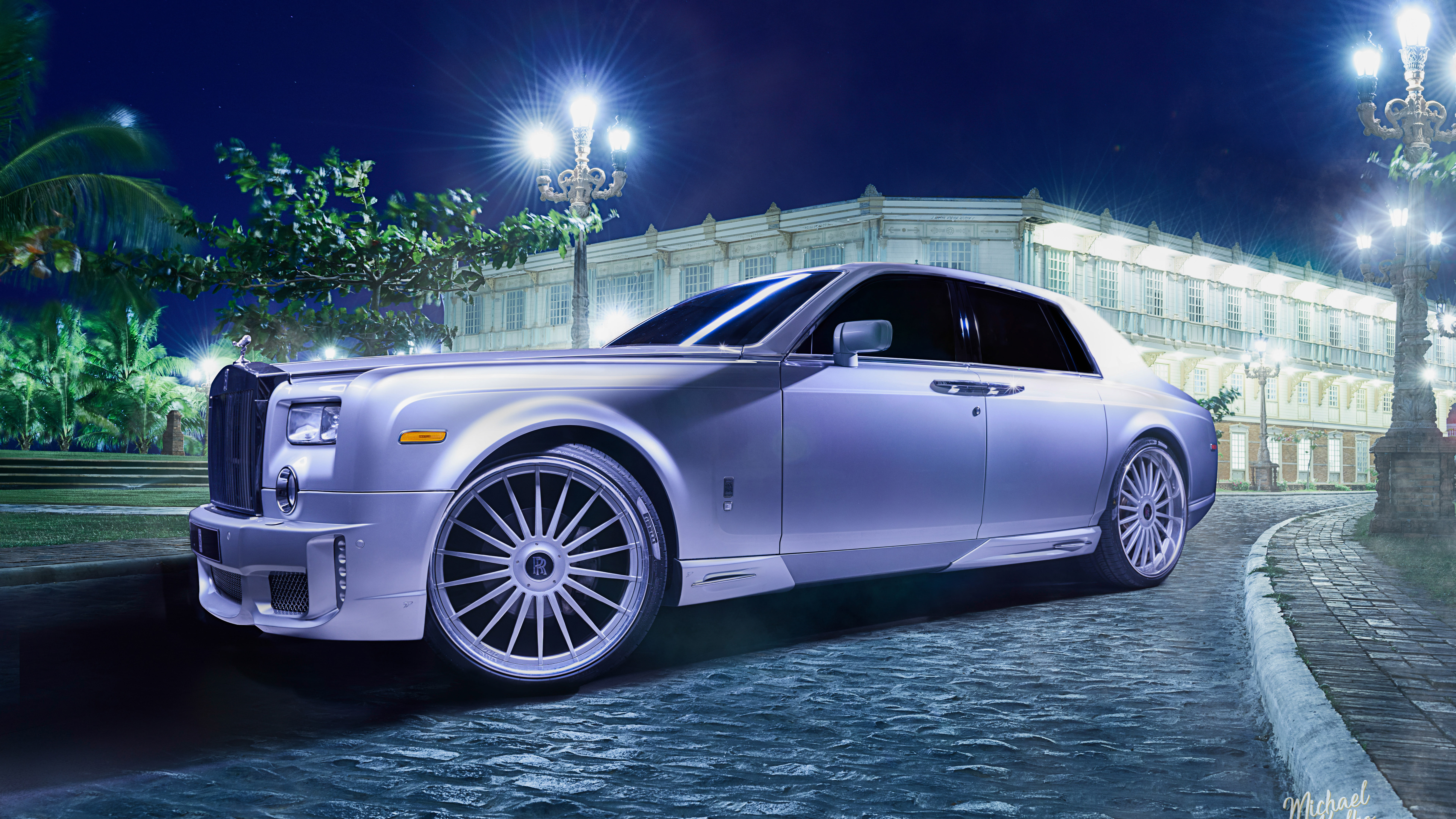 Rolls-Royce, 8K, Ghost, HD Wallpaper