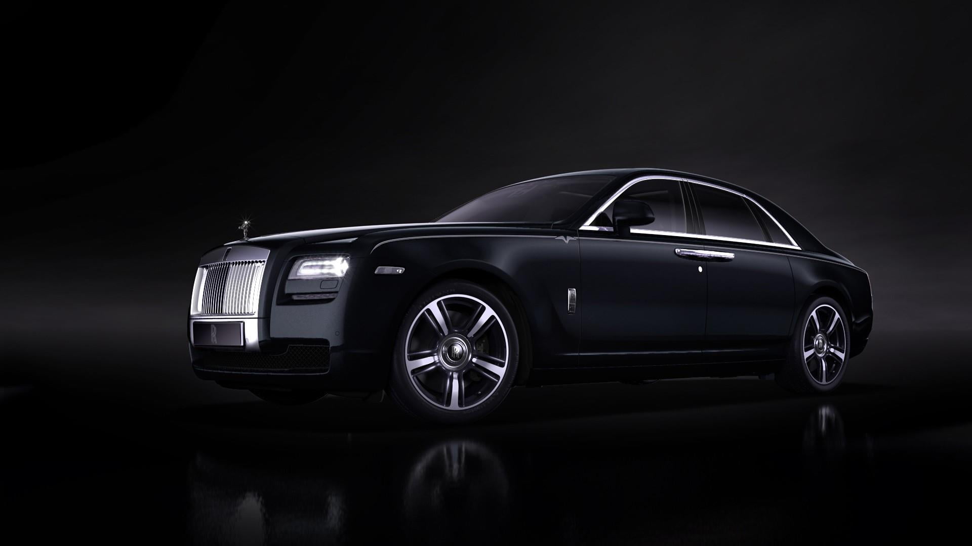 sports car, land vehicle, clean, indoors, silver colored, motor vehicle, black background, reflection, black, speed, 1080P, profile view, dark, car, luxury, HD Wallpaper