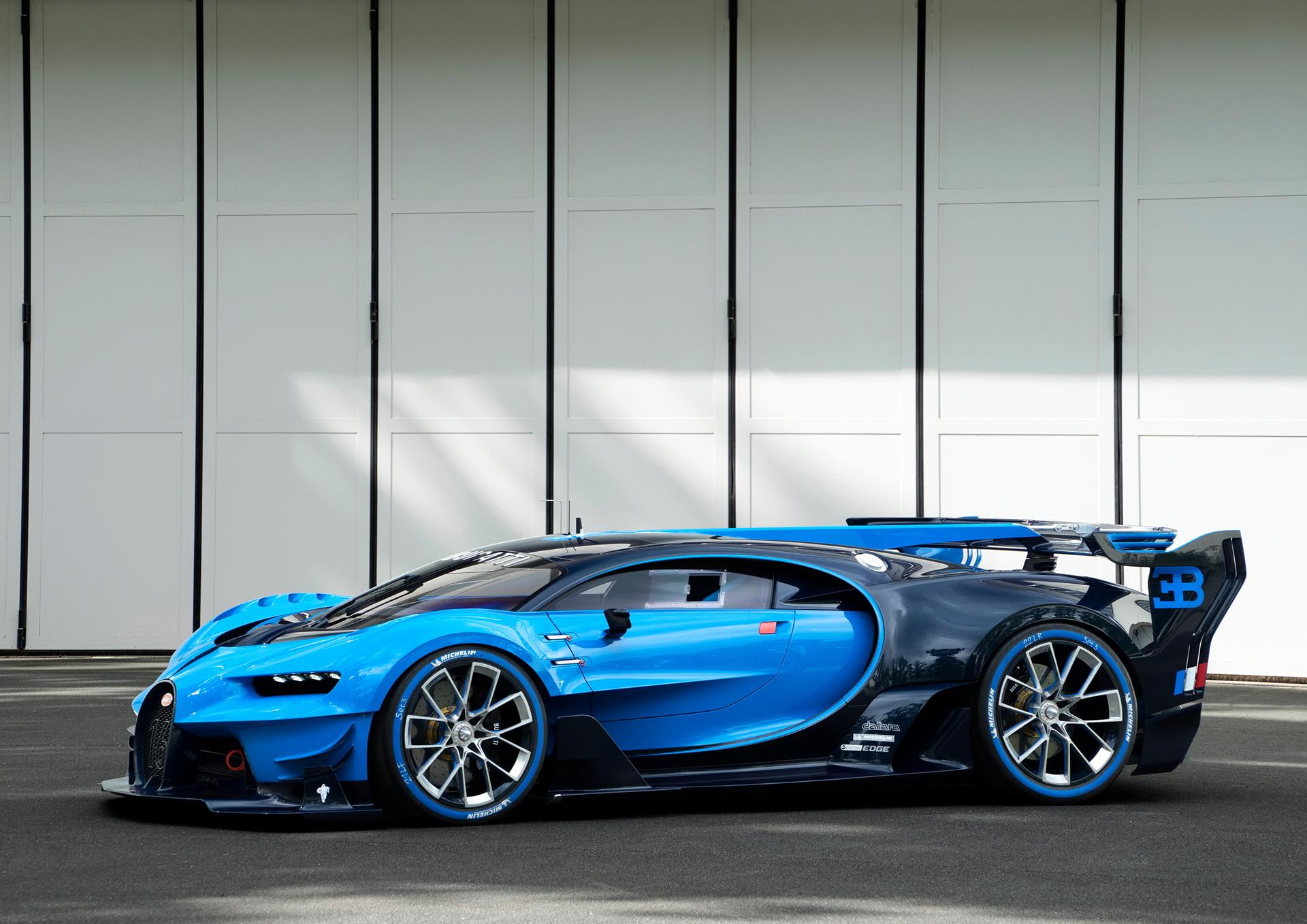 gray, no people, blue, land vehicle, convertible, car, shiny, transportation, 1080P, motor vehicle, vision, bugatti, wheel, turismo, sports car, gran, HD Wallpaper