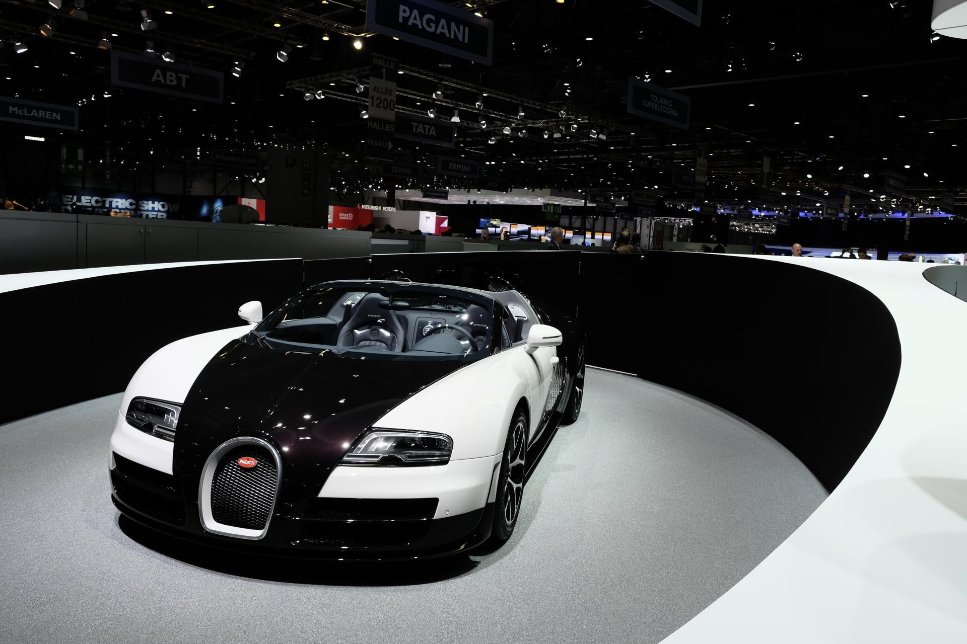sport, veyron, geneva, 1080P, car, grand, vitesse, bugatti, HD Wallpaper
