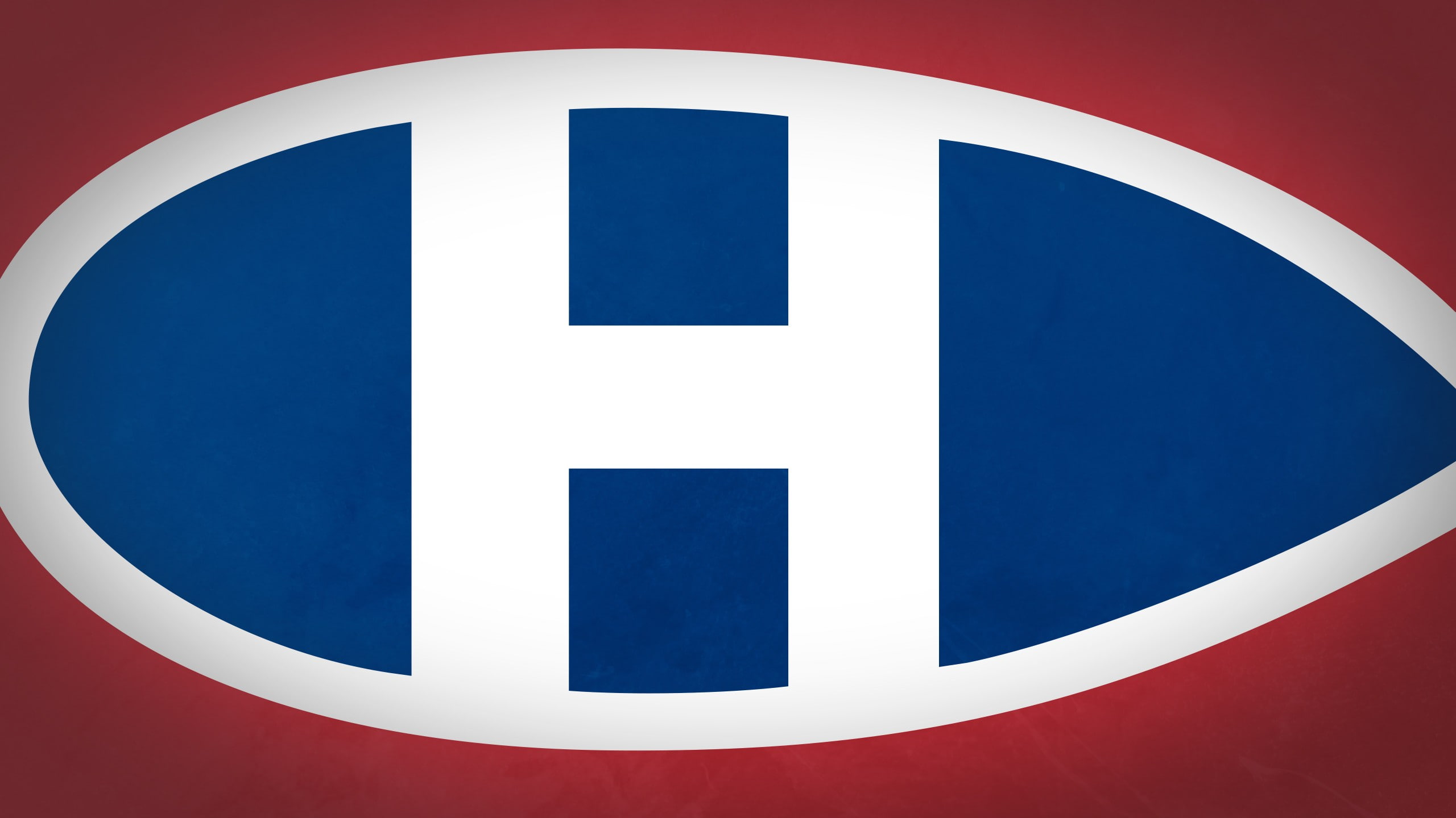 hockey, logo, sports, red, blue, hd, 2K, white, HD Wallpaper