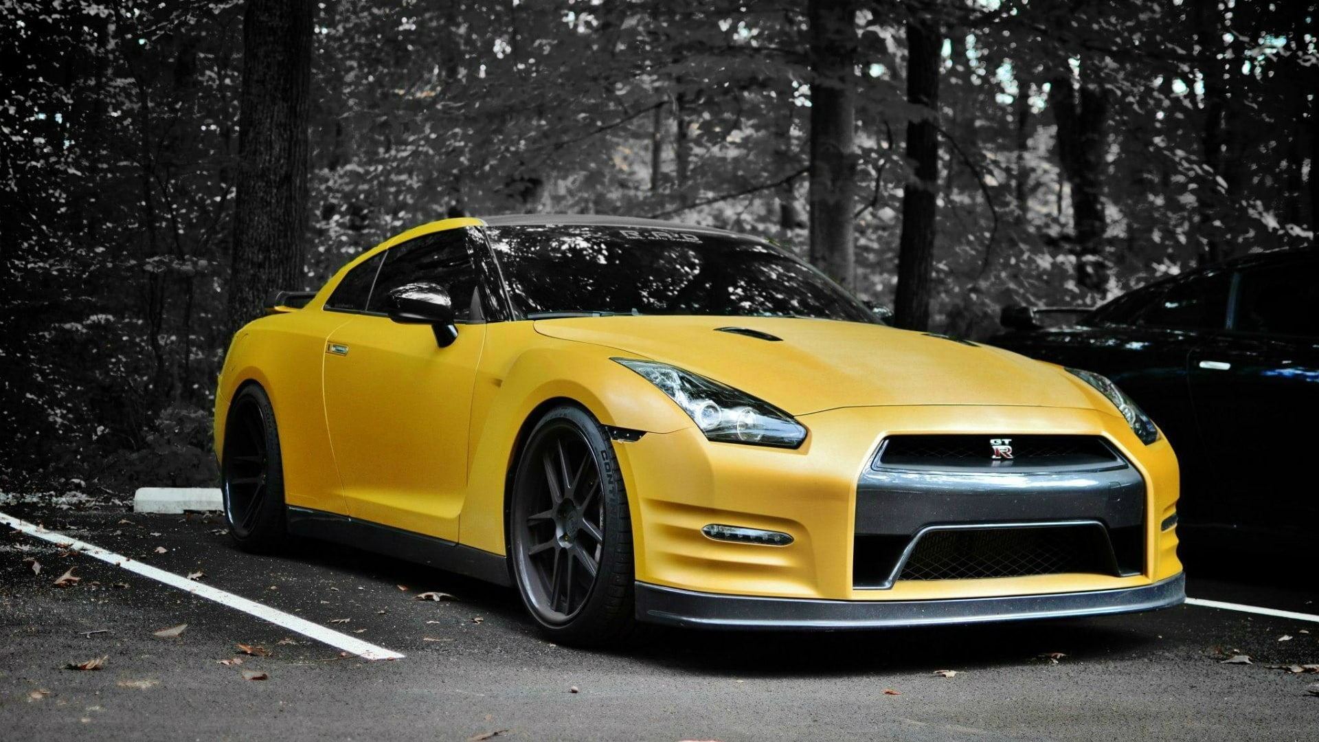 colorsplash, hd, 1080P, gtr, cars, skyline, nissan, HD Wallpaper