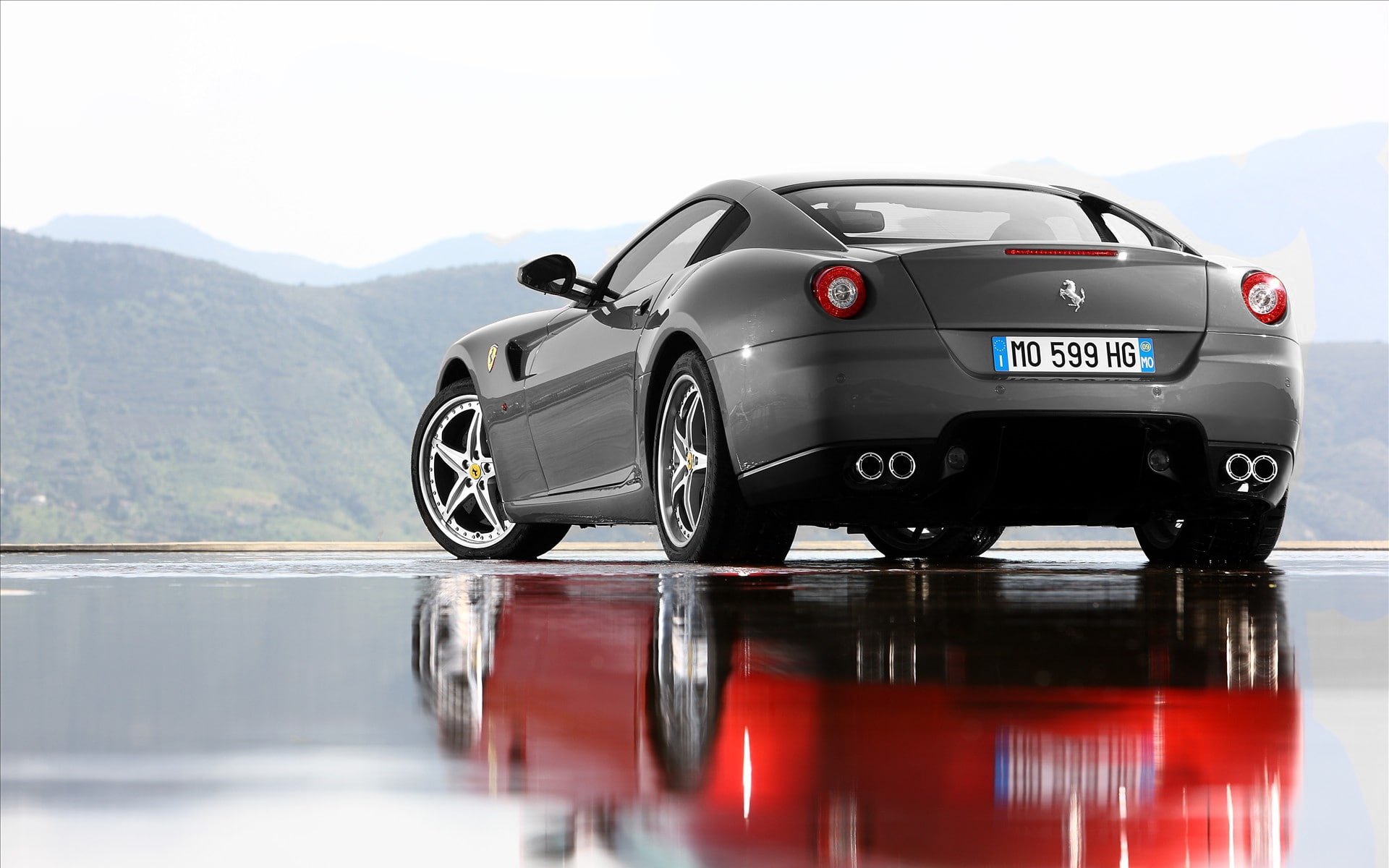 cars, 599, hd, colorsplash, 1080P, ferrari, HD Wallpaper