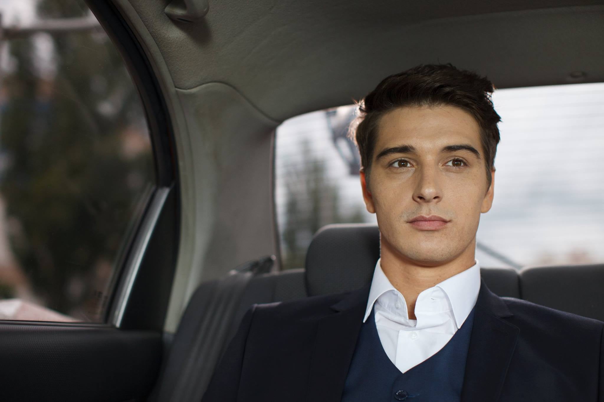 headshot, inside Of, looking, indoors, looking At Camera, suit, success, businessman, one Young Man Only, stanislav bondarenko, travel, males, mode of transportation, HD Wallpaper