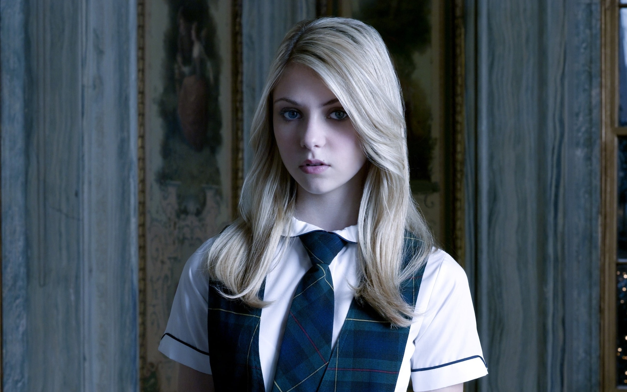 2K, art, women, blondes, jenny, humphrey, w, gossip, hd, celebrity, girl, uniforms, momsen, taylor, x, schoolgirls, people, HD Wallpaper