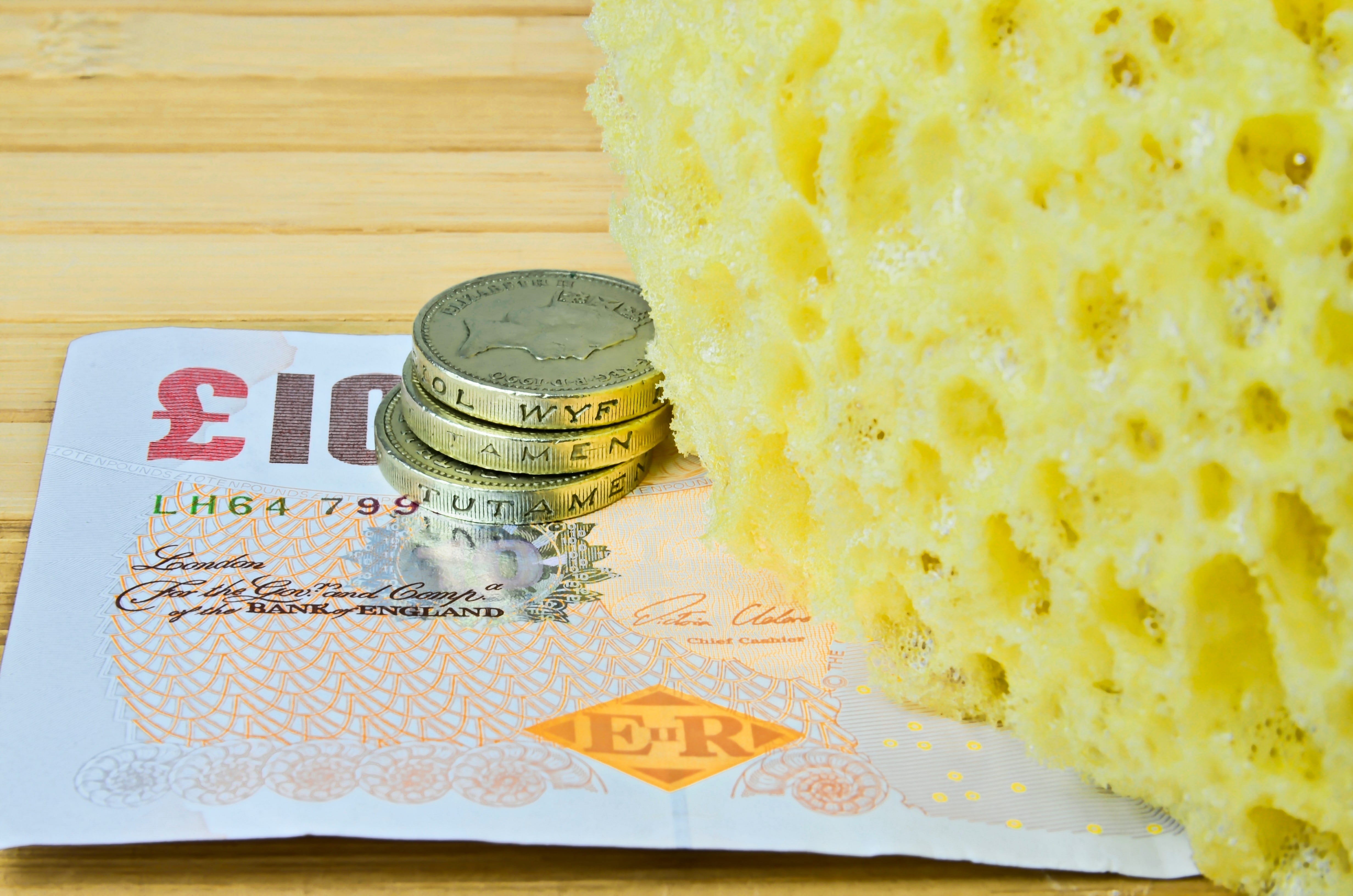 dieting, Washing, high angle view, stack, bathroom, finance, still life, food and drink, the cost of cleaning, ready-to-eat, Sponge, yellow, 4K, wealth, HD Wallpaper