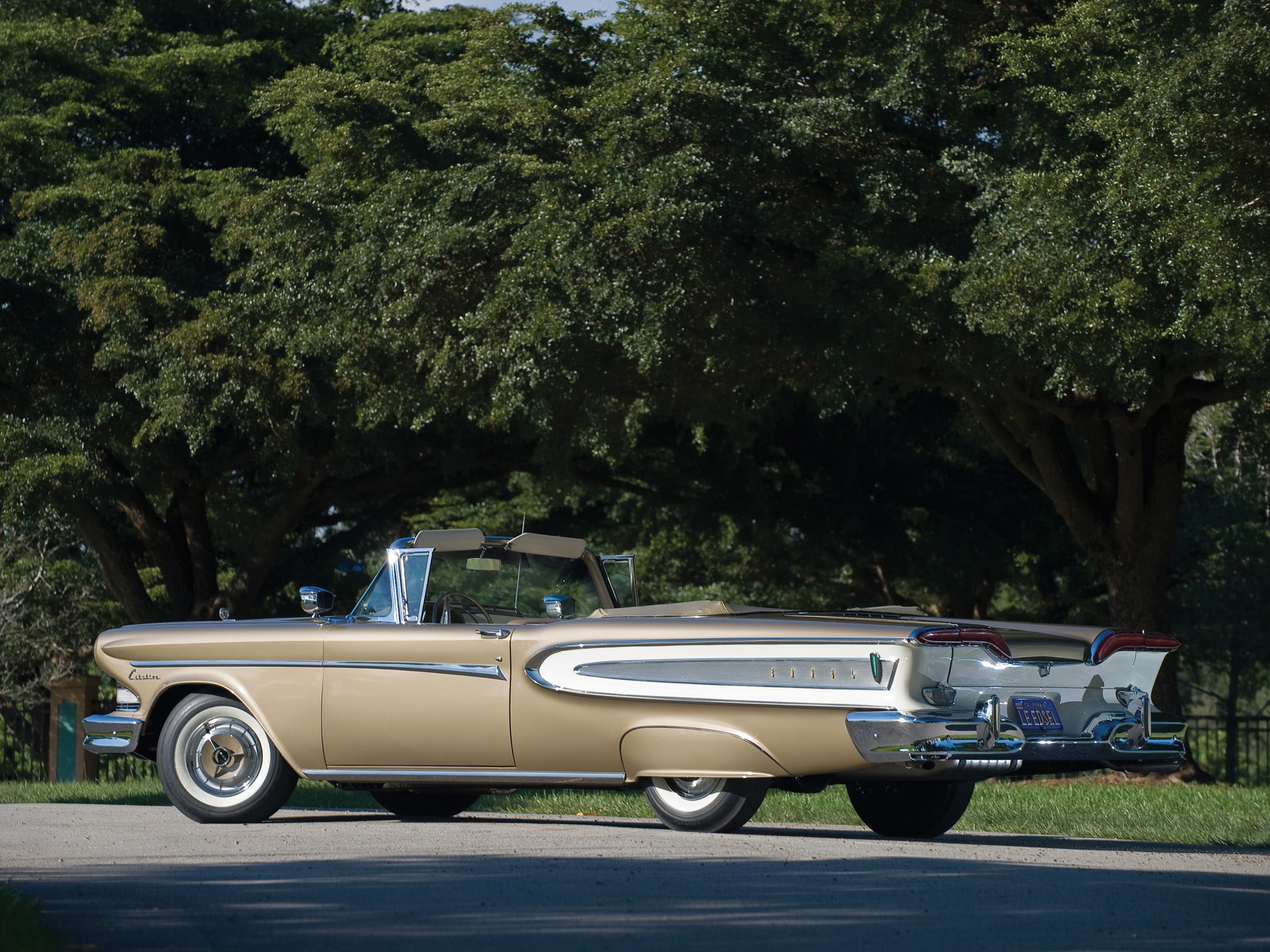 edsel, 1080P, 1958, 76b, retro, citation, 2 door, convertible, HD Wallpaper