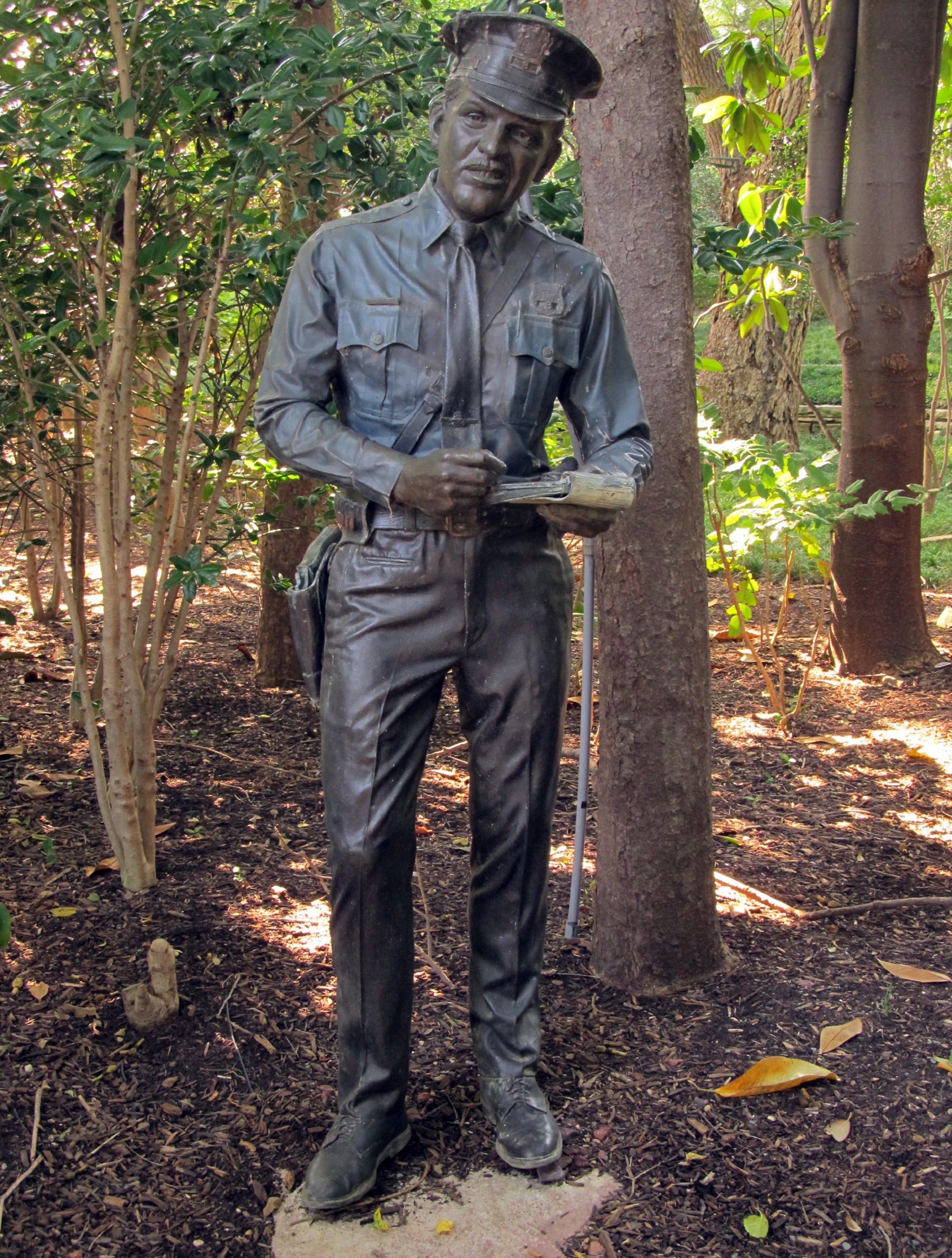 turtle creek, citation, holding, forest, plant, tree, nature, portrait, police, writing, casual clothing, land, monument, growth, statue, texas, one person, Phone HD Wallpaper