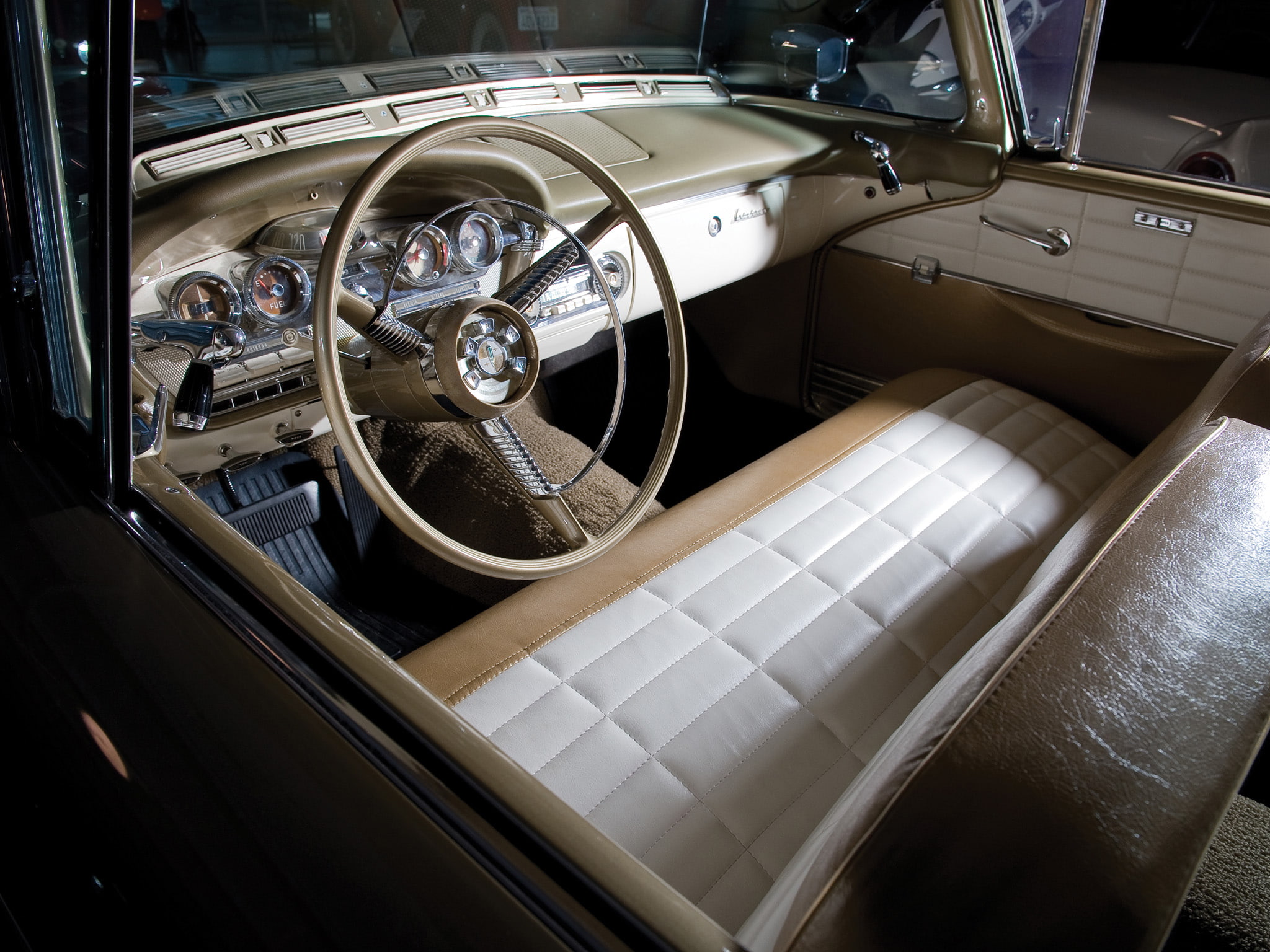 76b, convertible, edsel, 1958, interior, citation, 2 door, 1080P, retro, HD Wallpaper