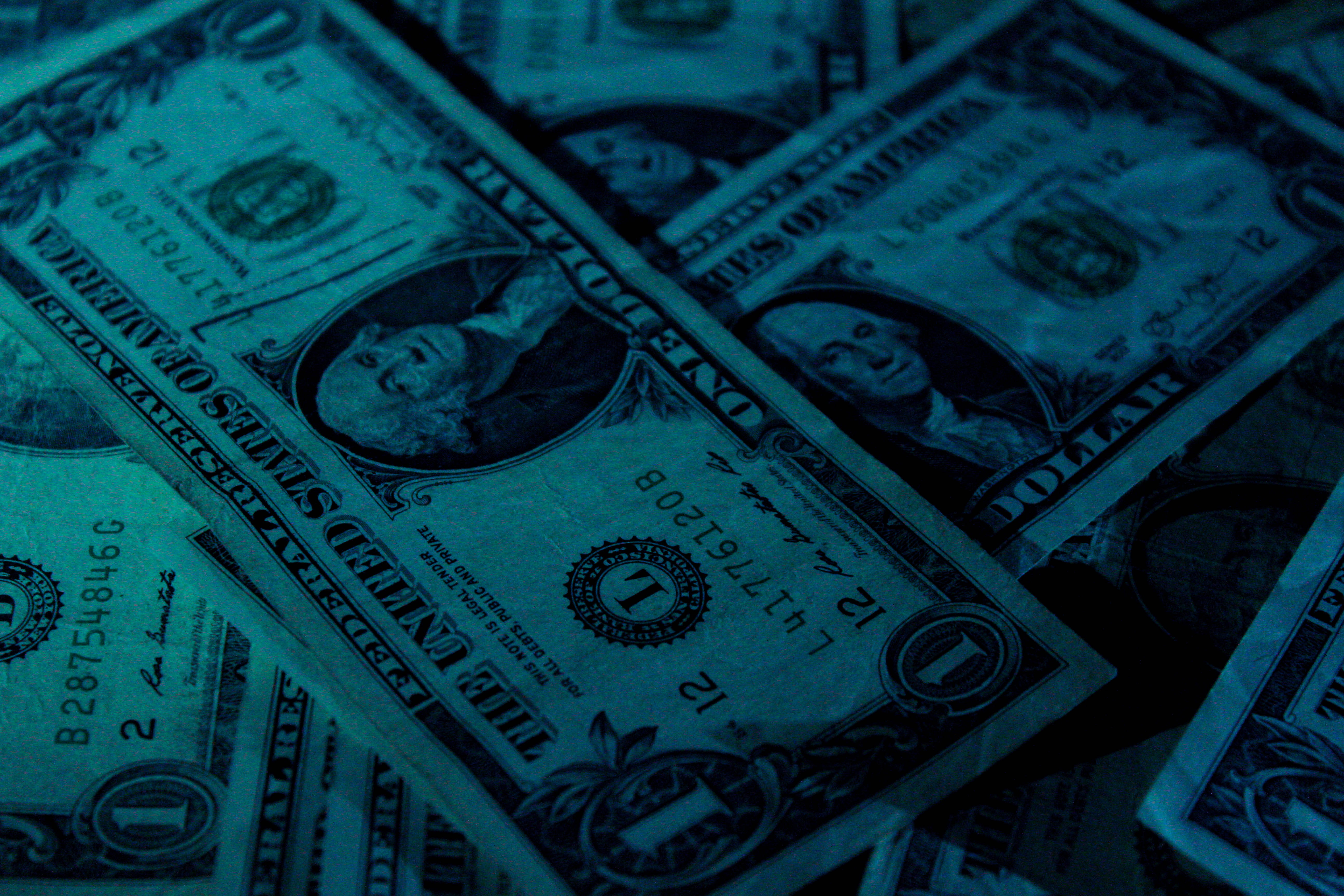 abundance, 5K, crime, currency, communication, government, dark, banking, banknotes, business, american, indoors, economy, backgrounds, broke, u, blue, HD Wallpaper