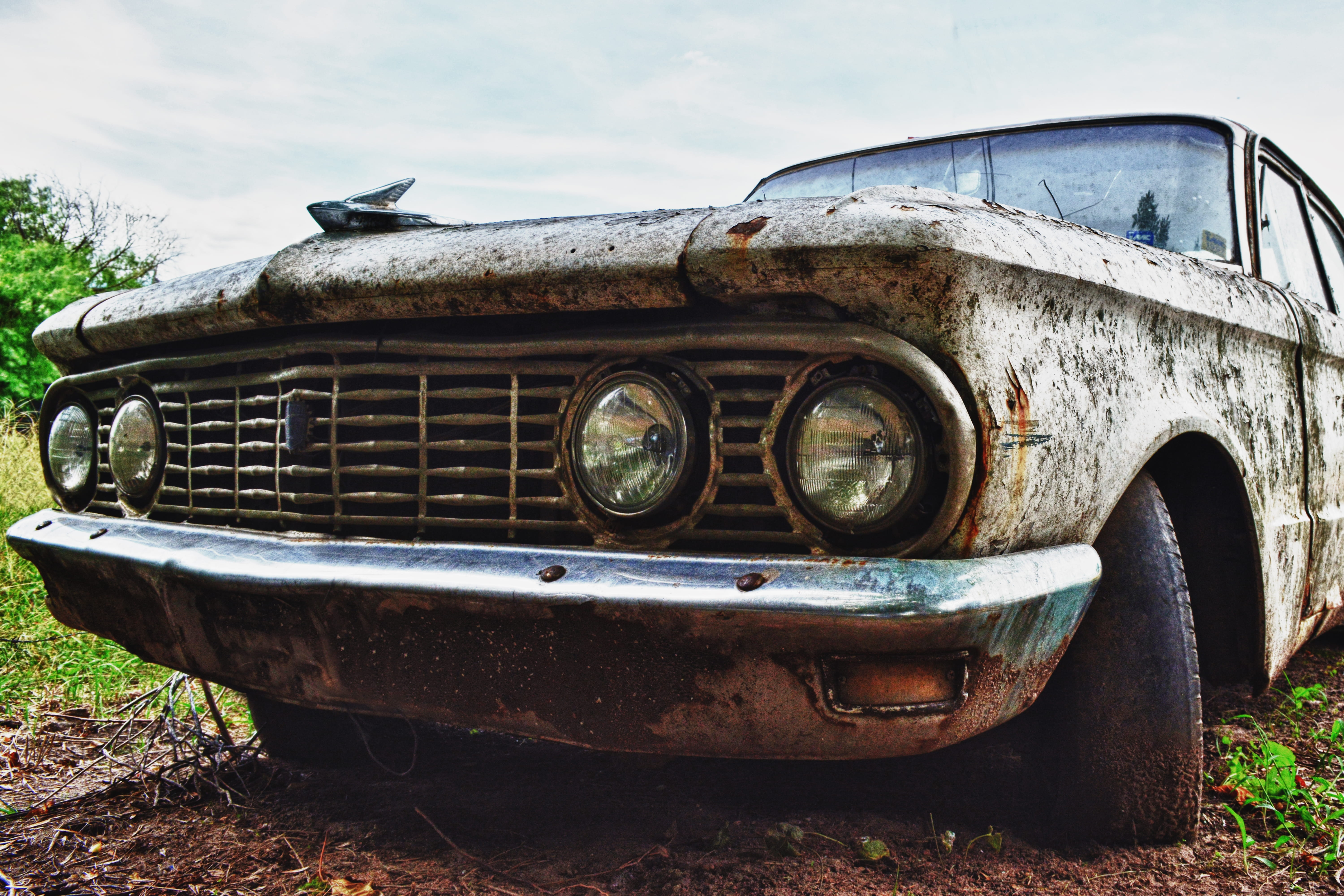 abandoned, field, rusty, decline, uruguay, vintage, day, 5K, retro styled, run-down, deterioration, conchillas, land, erosion, mode of transportation, HD Wallpaper