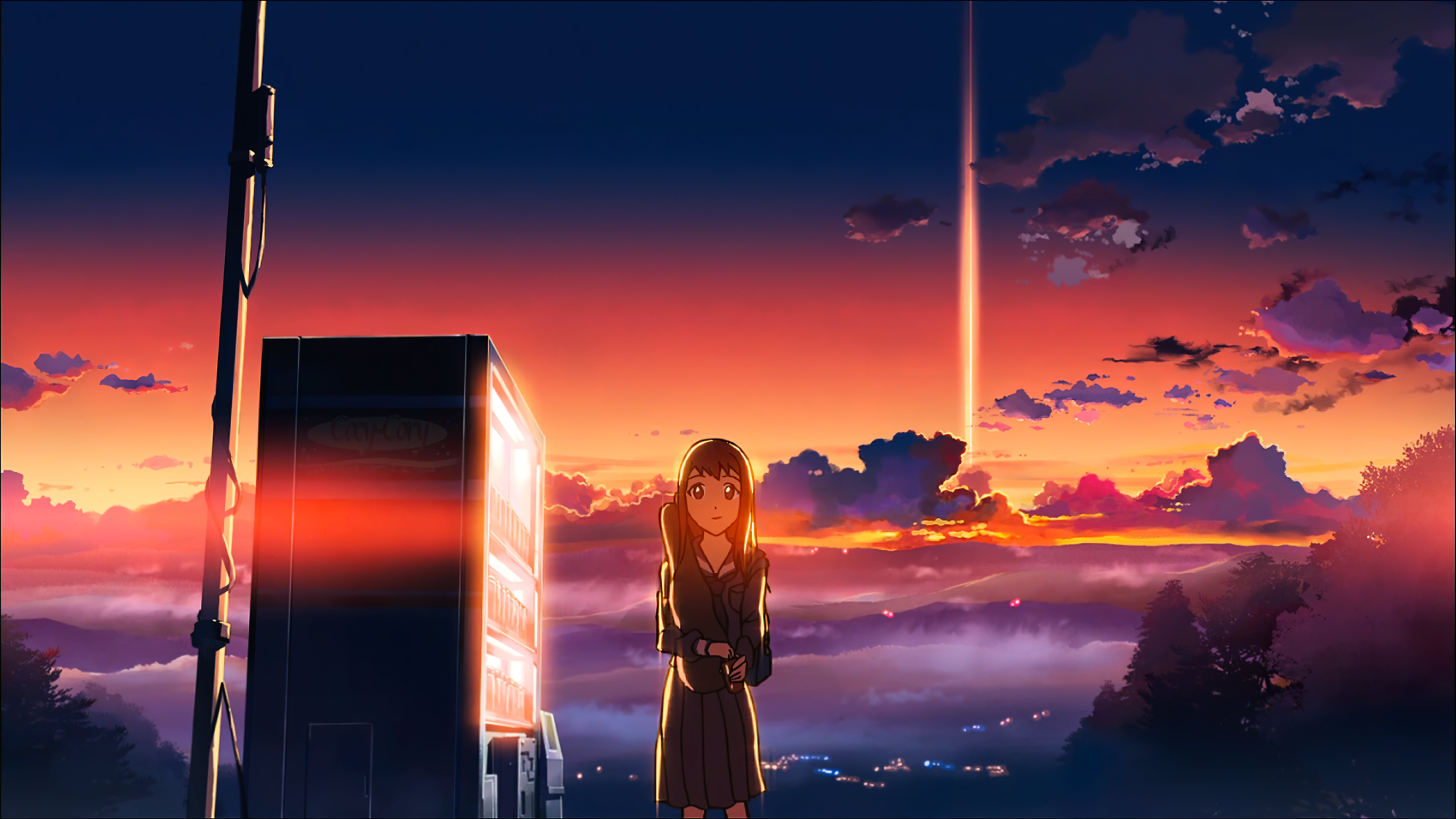 Anime, Sayuri Sawatari, 8K, The Place Promised In Our Early Days, HD Wallpaper