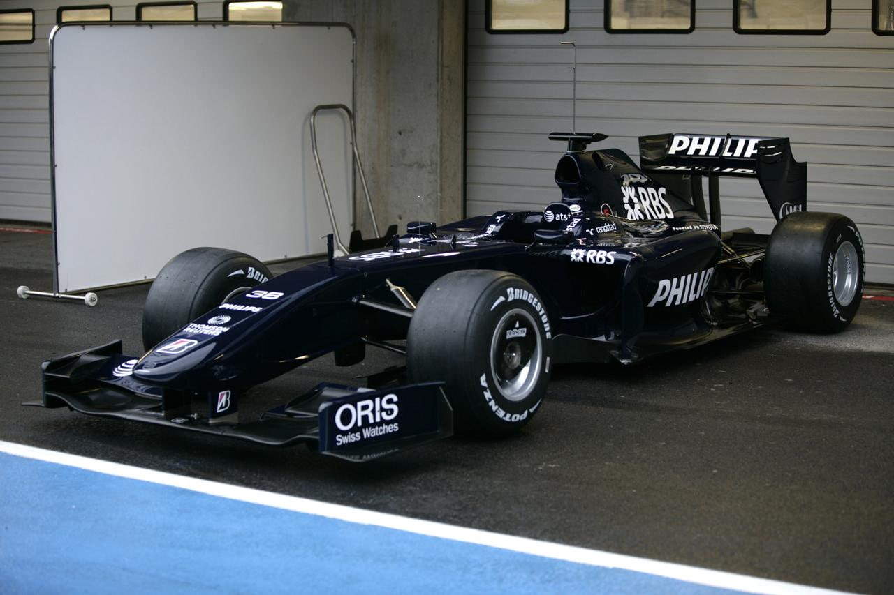 williams, garage, western script, competition, sports race, mode of transportation, communication, competitive sport, motor racing track, car, fw, transportation, HD Wallpaper