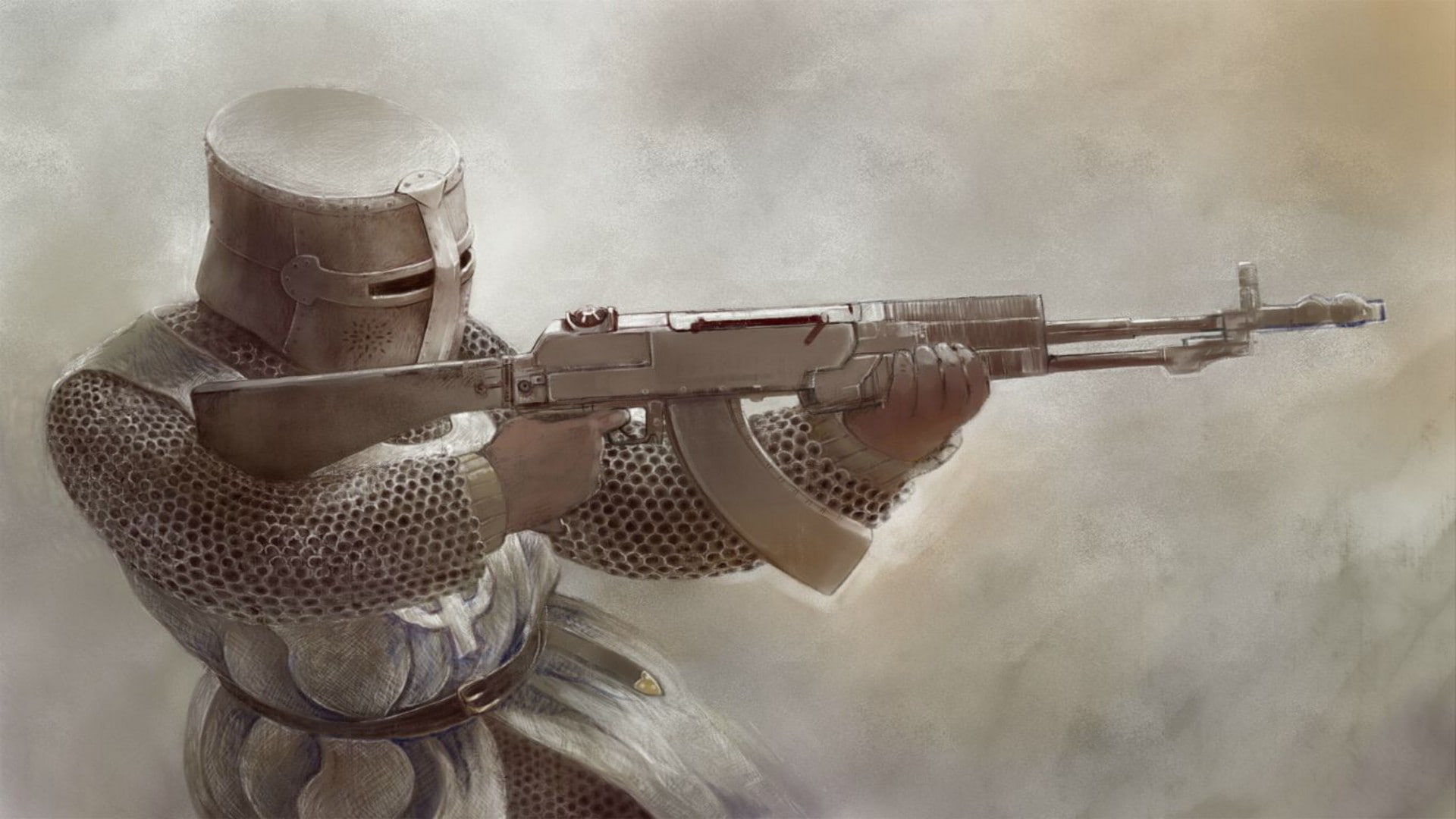 clothing, communication, skill, military, knight, special forces, one person, armed forces, AN-94, aiming, government, protection, adult, security, uniform, HD Wallpaper