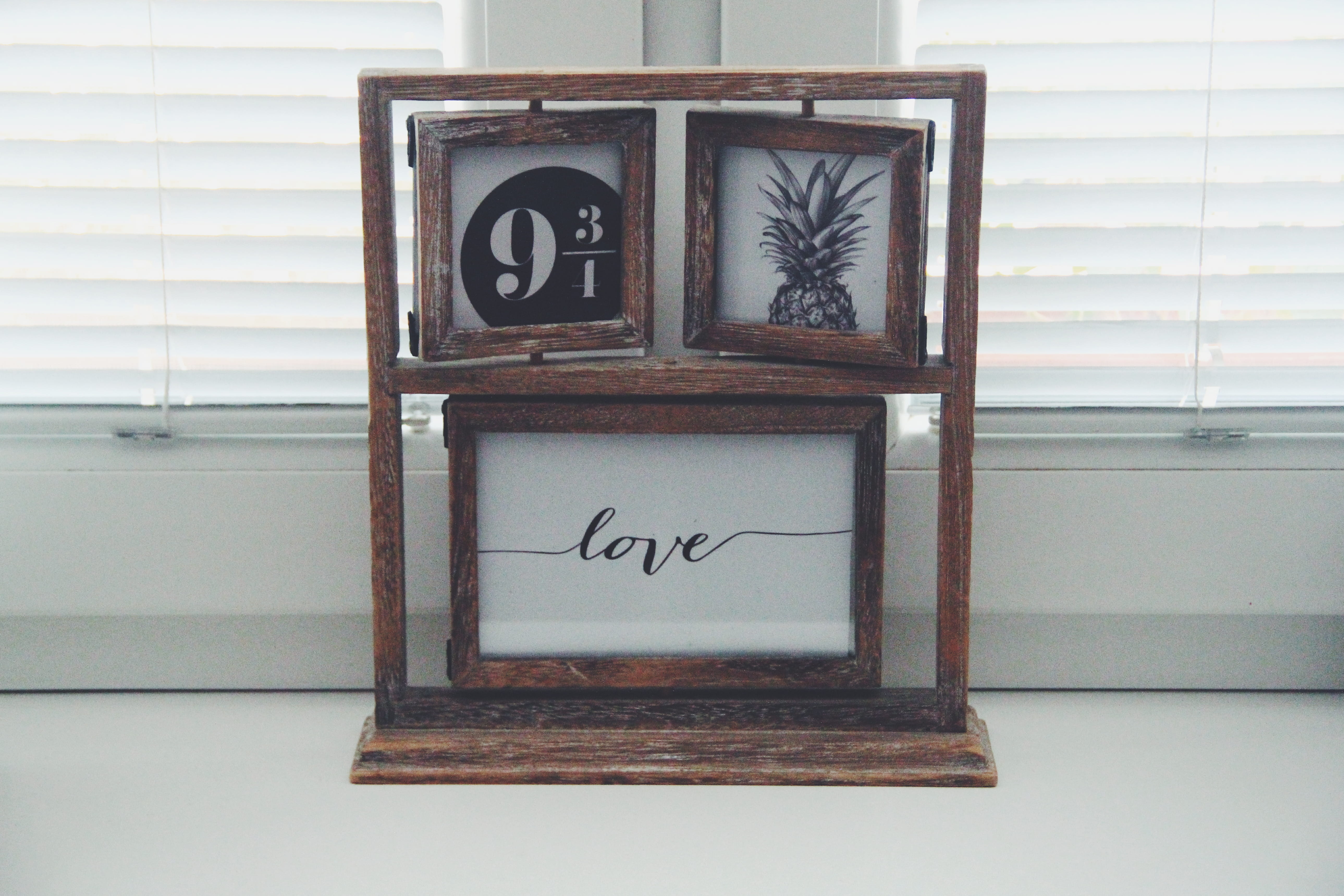 no people, pineapple, frames, box - container, message, white, love, close-up, positive emotion, interior decoration, sign, wood, day, western script, brown, HD Wallpaper
