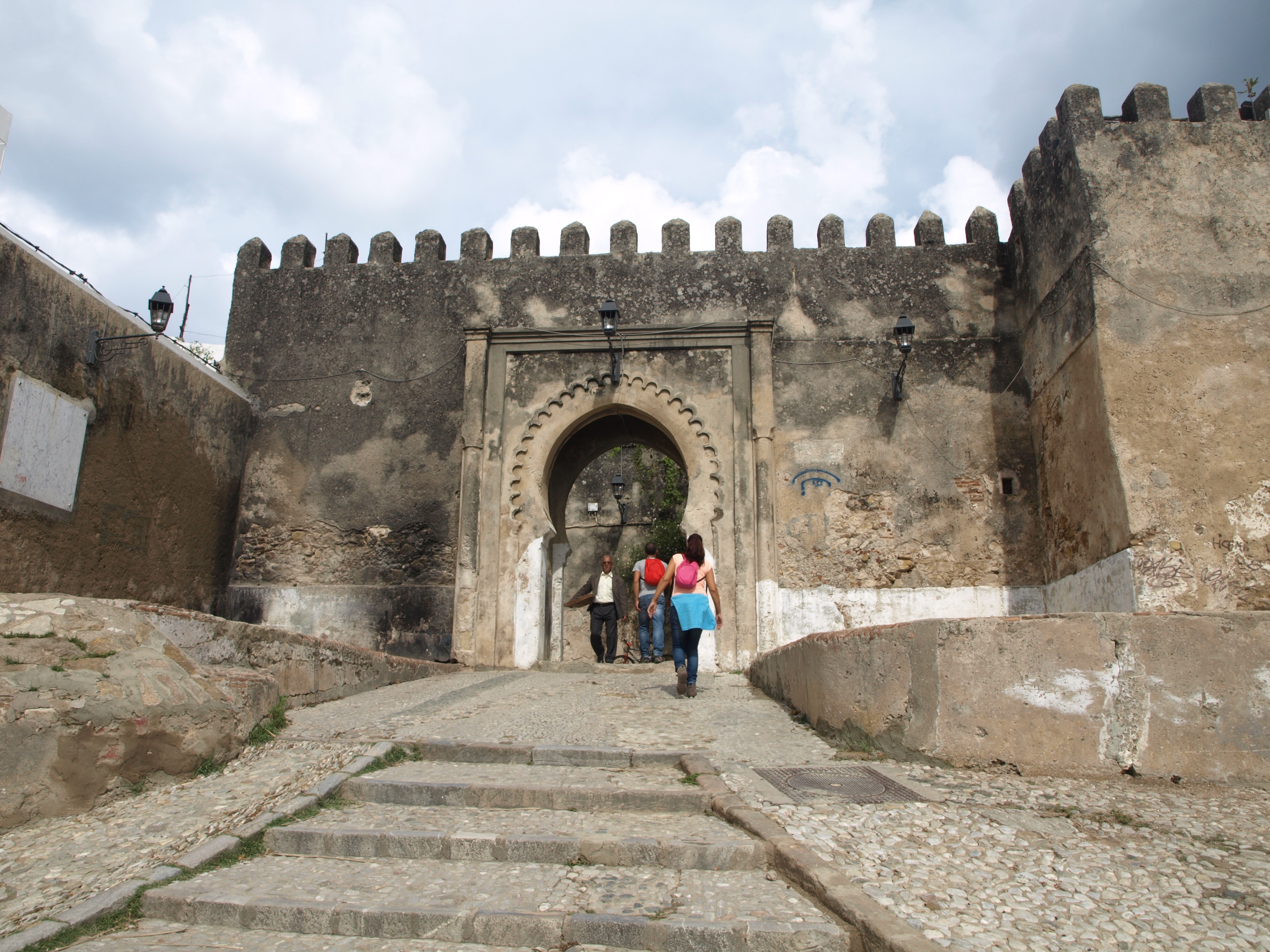 building, stone wall, morocco, adult, marroc, building exterior, people, day, 2K, men, the past, travel destinations, full length, lifestyles, africa, HD Wallpaper