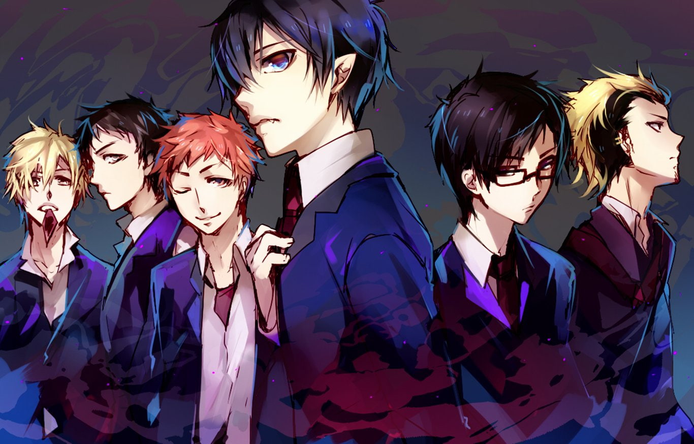 Anime, Rin Okumura, Ryuji Suguro, Renzo Shima, Ao No Exorcist, Blue Exorcist, Yukio Okumura, 720P, HD Wallpaper