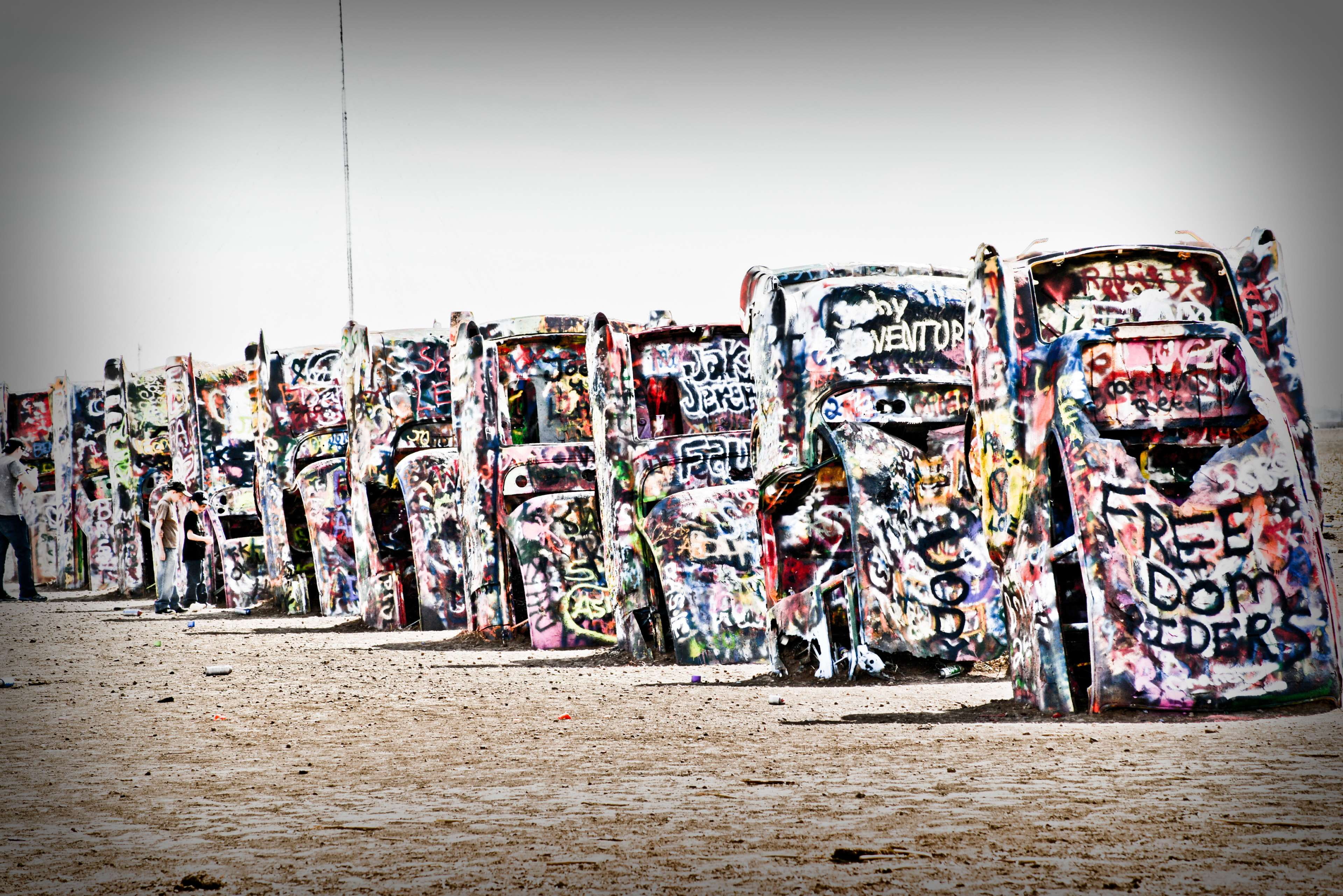 recycling, outdoors, painted, texas, nature, garbage, abundance, vignette, heap, wall, obsolete, 4K, north, day, pollution, stack, environmental issues, HD Wallpaper