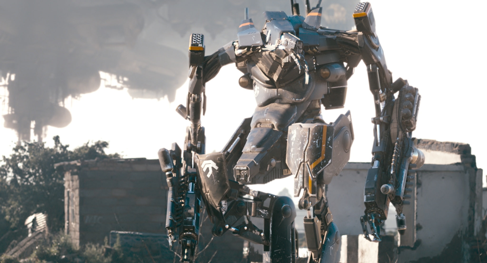 war, day, communication, robot, damaged, armed Forces, aliens, pollution, people, recycling, hanging, architecture, waste management, technology, grey, HD Wallpaper