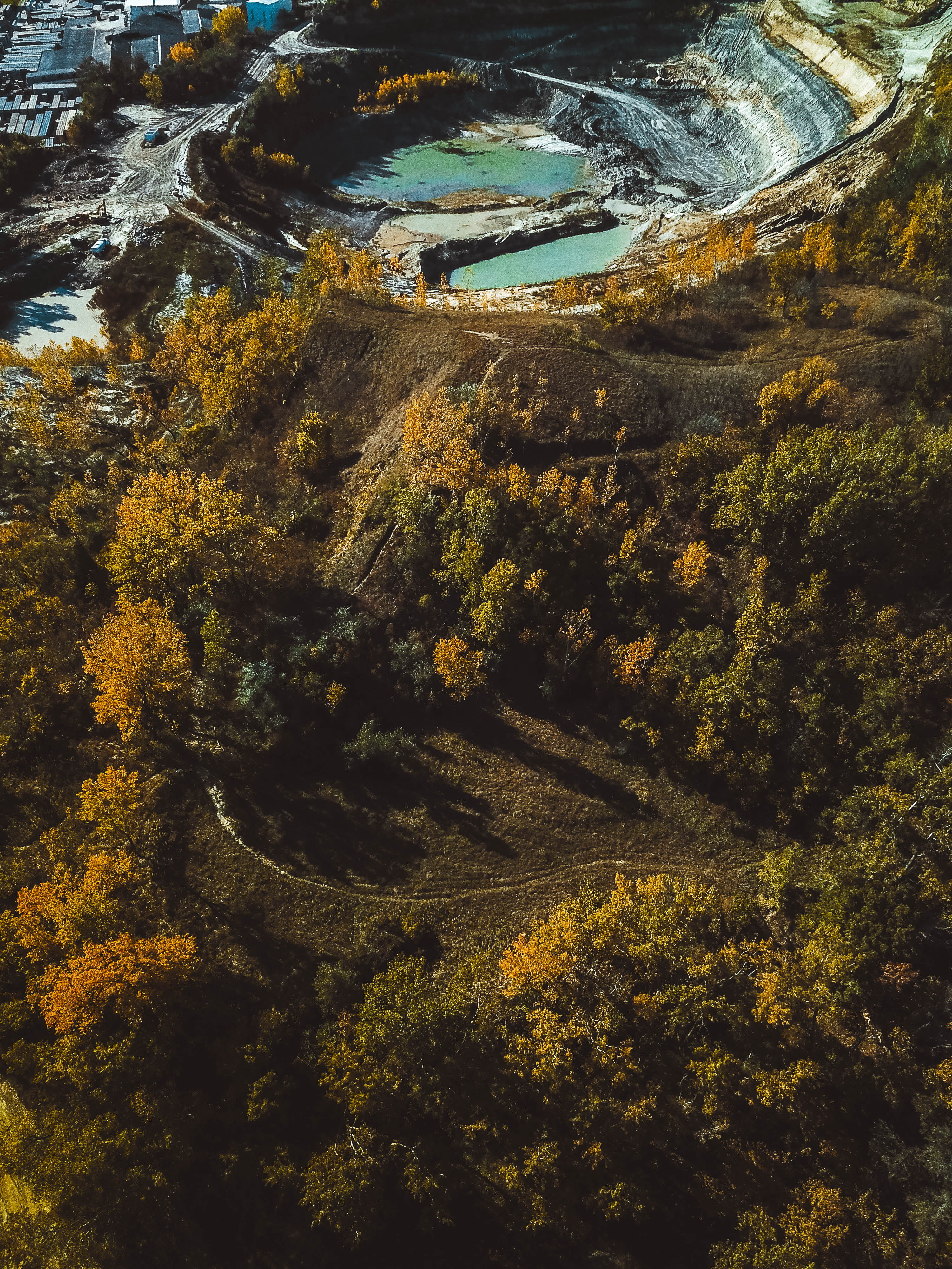 photography, idyllic, sunlight, mavic pro, dji, green color, pond, midwest, nature, ft, environment, 4K, tranquility, scenics - nature, no people, drone photography, Phone HD Wallpaper