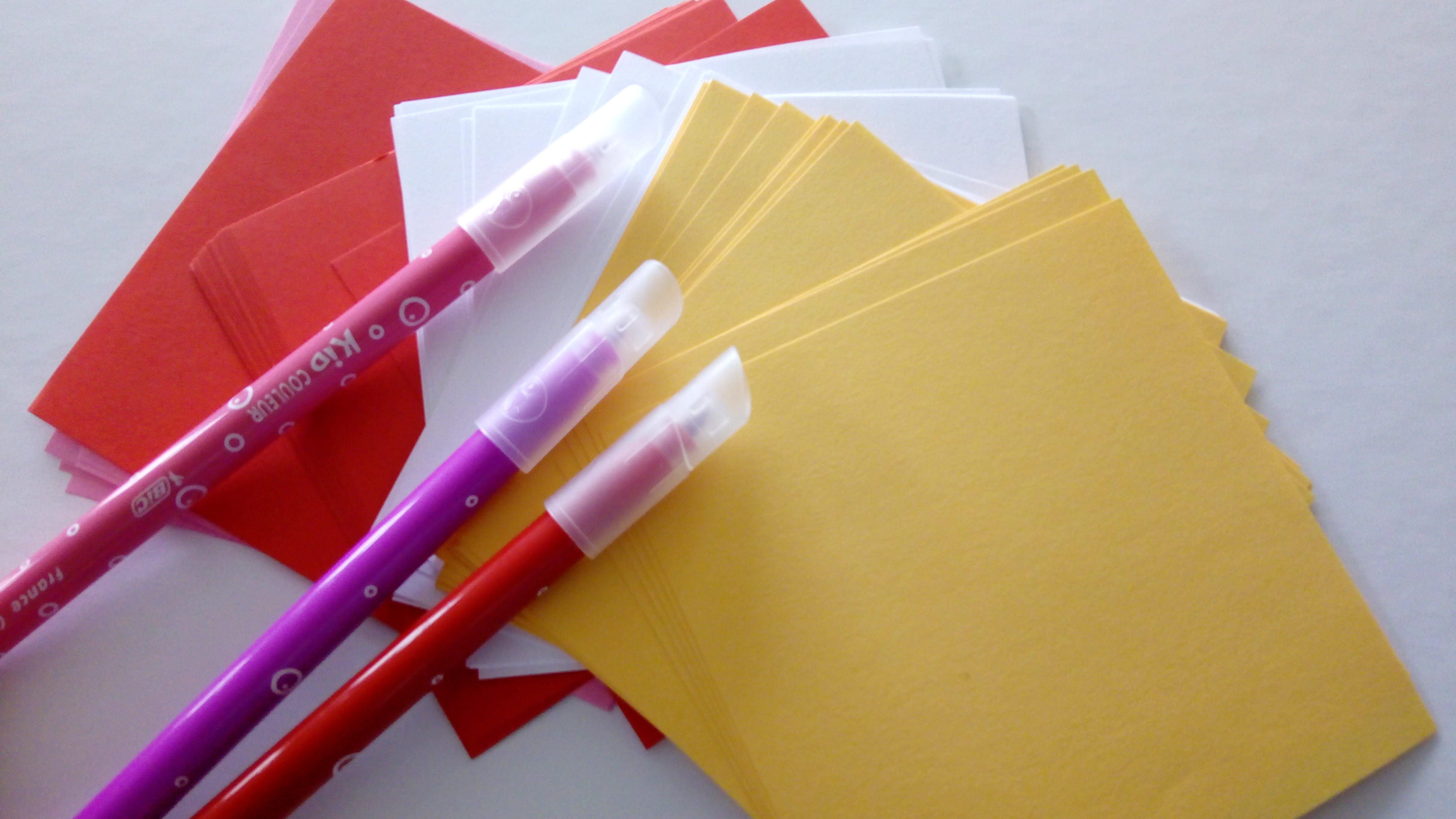 office, high angle view, studio shot, yellow, learn, artist, multi colored, studies, pink color, pencil, color, red, to study, small group of objects, envelope, HD Wallpaper