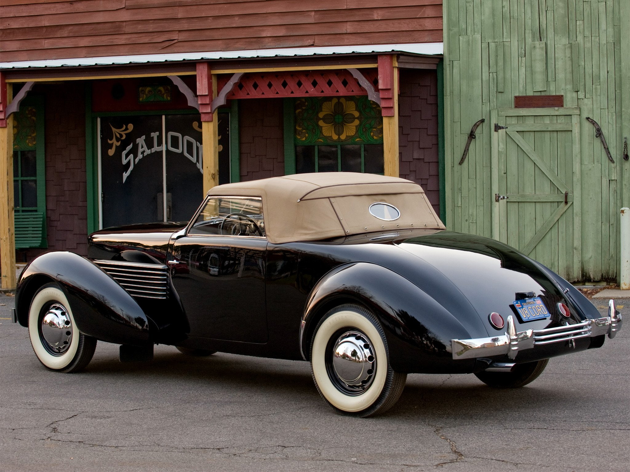 retro, 1080P, luxury, 1936, cord, (c92-fb), sportsman, 810, HD Wallpaper
