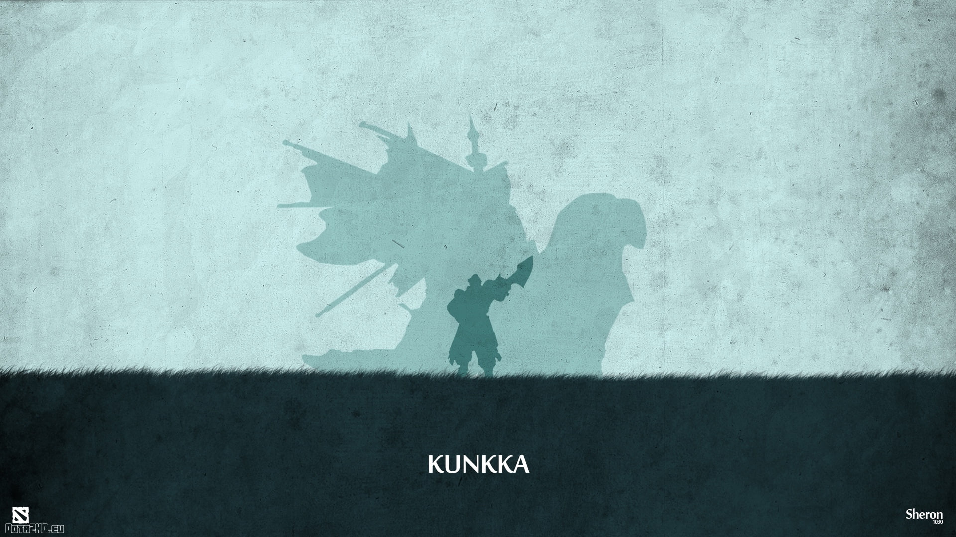 dota 2, kunkka, 1080P, art, HD Wallpaper